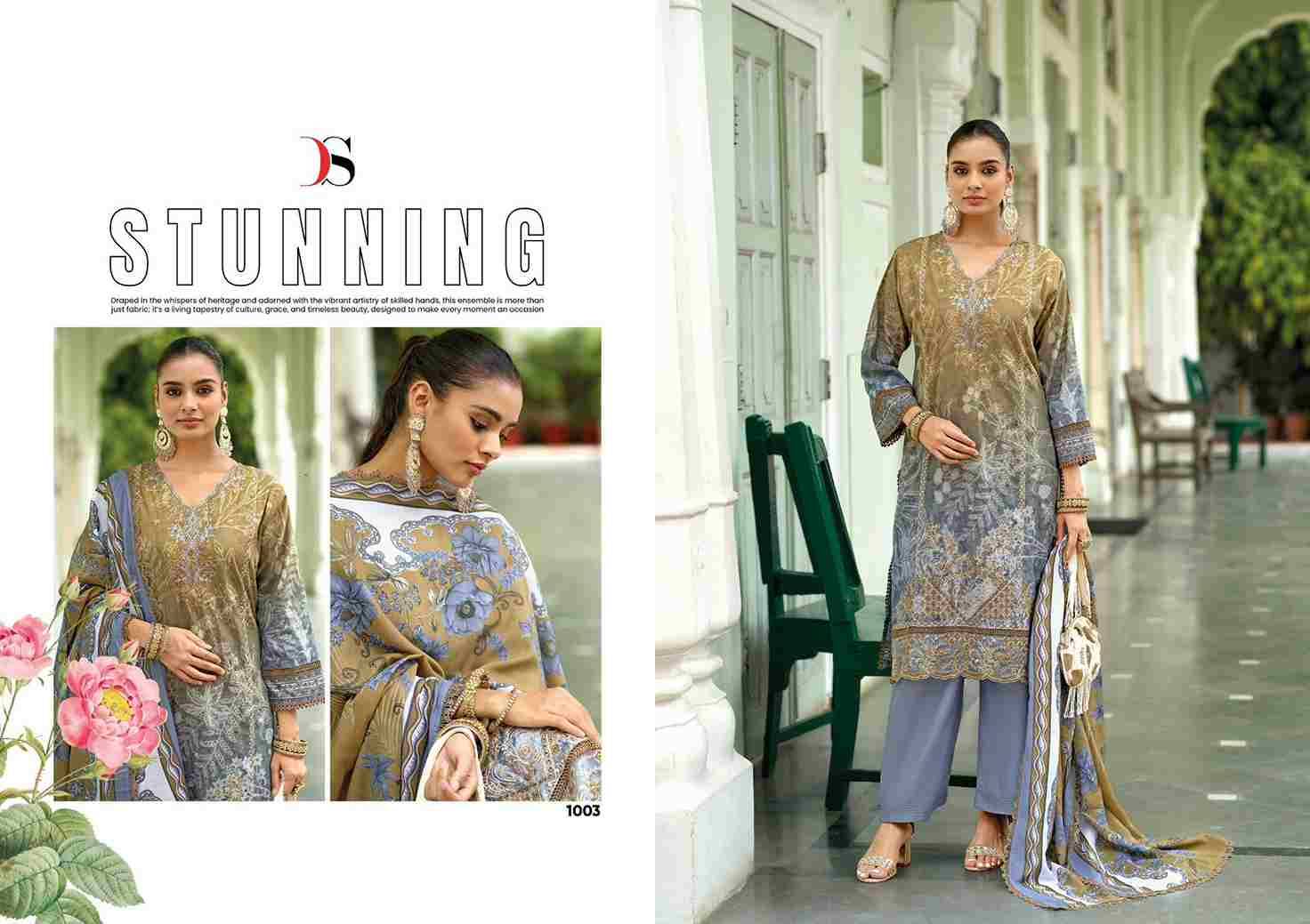 Tawakkal Premium Collection-25 By Deepsy Suits 1001 To 1008 Series Pakistani Stylish Beautiful Colourful Printed & Embroidered Party Wear & Occasional Wear Pure Cotton Dresses At Wholesale Price