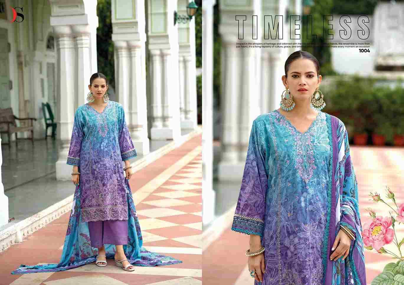 Tawakkal Premium Collection-25 By Deepsy Suits 1001 To 1008 Series Pakistani Stylish Beautiful Colourful Printed & Embroidered Party Wear & Occasional Wear Pure Cotton Dresses At Wholesale Price