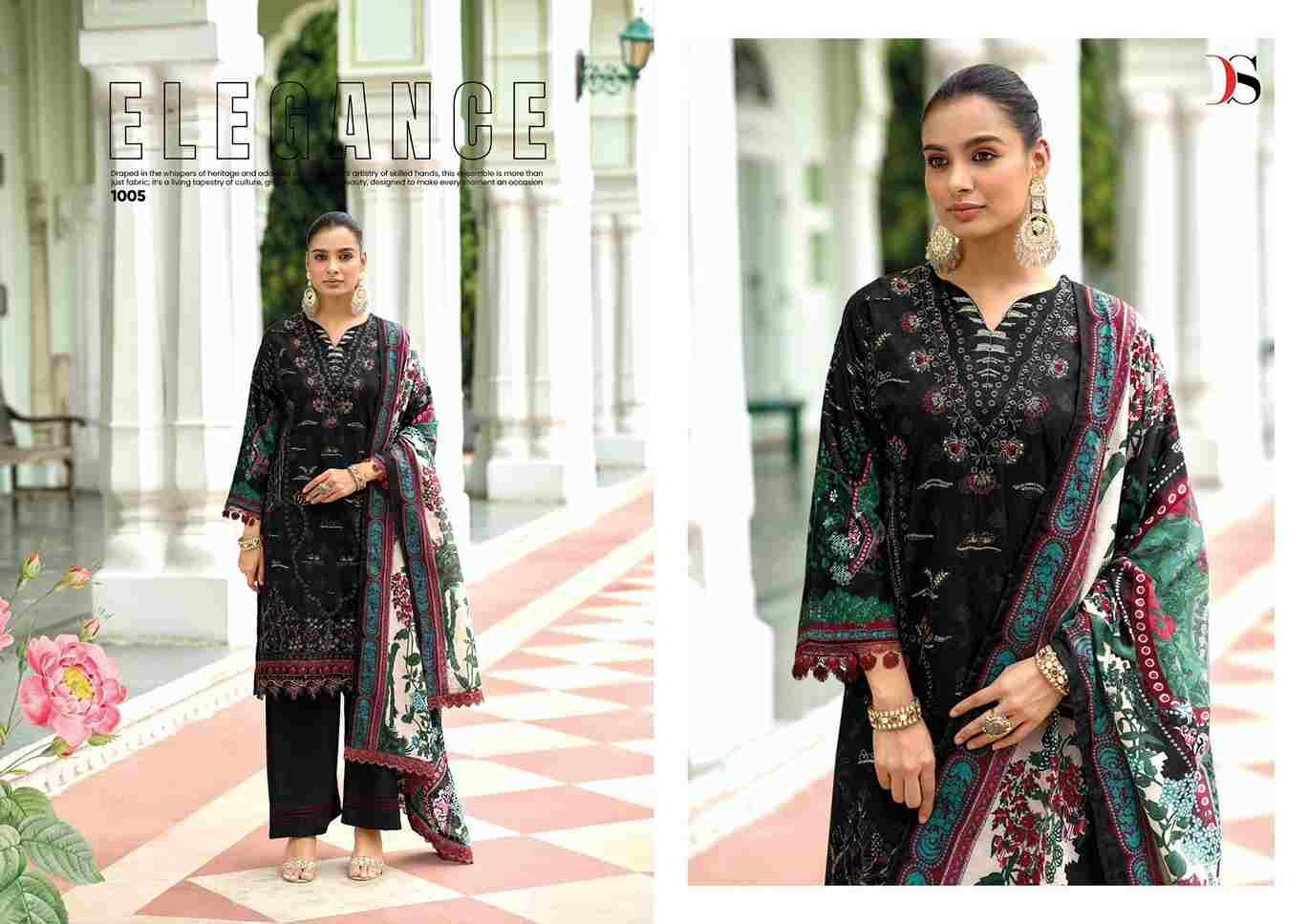 Tawakkal Premium Collection-25 By Deepsy Suits 1001 To 1008 Series Pakistani Stylish Beautiful Colourful Printed & Embroidered Party Wear & Occasional Wear Pure Cotton Dresses At Wholesale Price