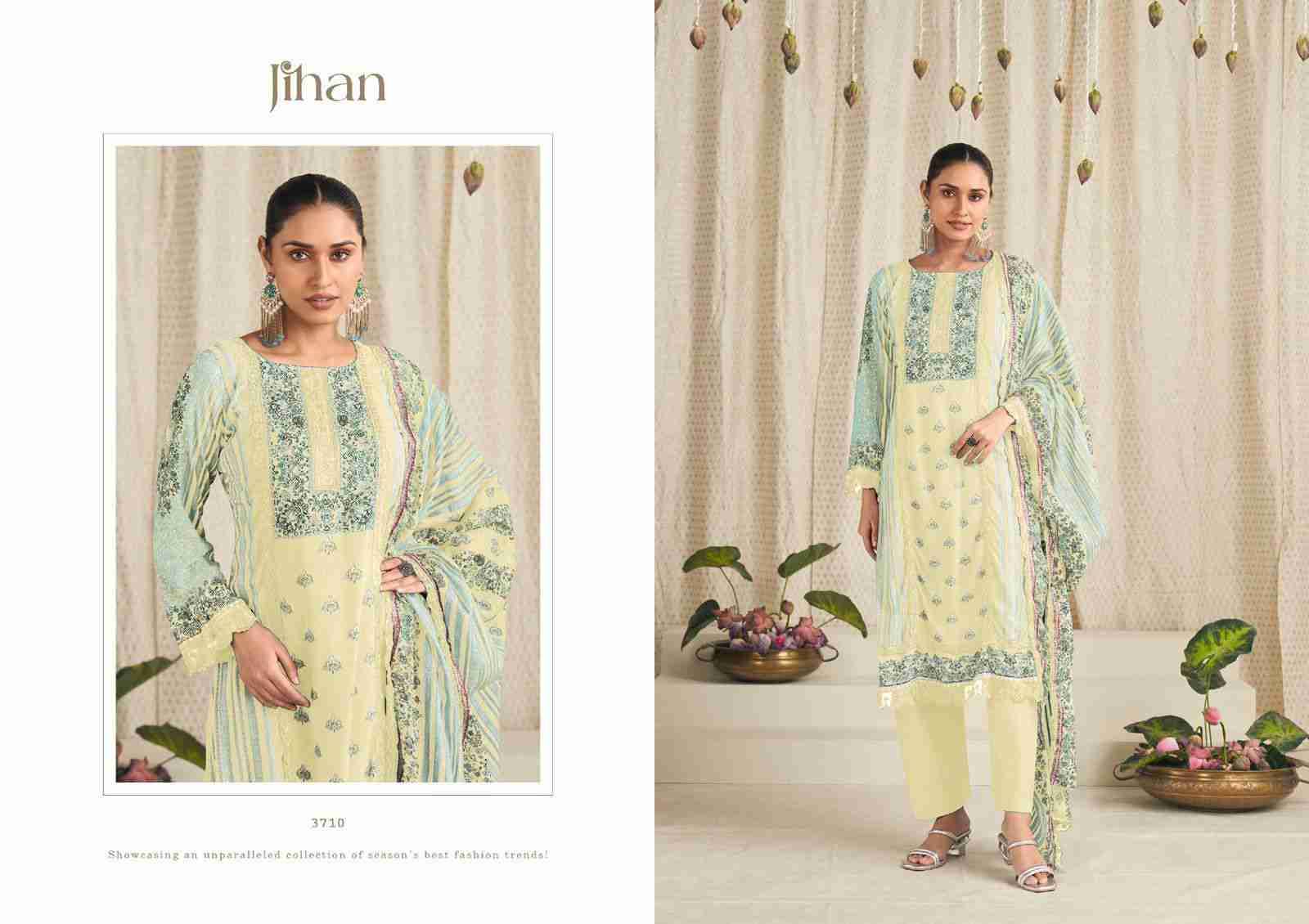 Bagh By Jihan 3710 To 3715 Series Designer Pakistani Suits Beautiful Fancy Stylish Colorful Party Wear & Occasional Wear Rayon Dresses At Wholesale Price