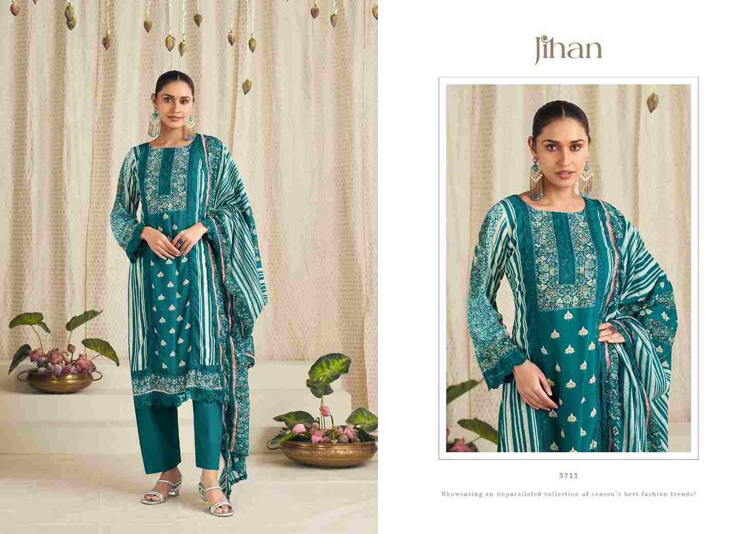 Bagh By Jihan 3710 To 3715 Series Designer Pakistani Suits Beautiful Fancy Stylish Colorful Party Wear & Occasional Wear Rayon Dresses At Wholesale Price