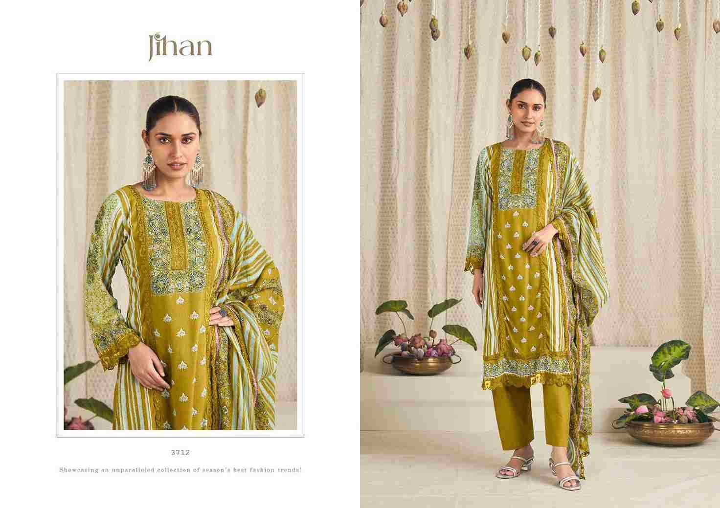 Bagh By Jihan 3710 To 3715 Series Designer Pakistani Suits Beautiful Fancy Stylish Colorful Party Wear & Occasional Wear Rayon Dresses At Wholesale Price