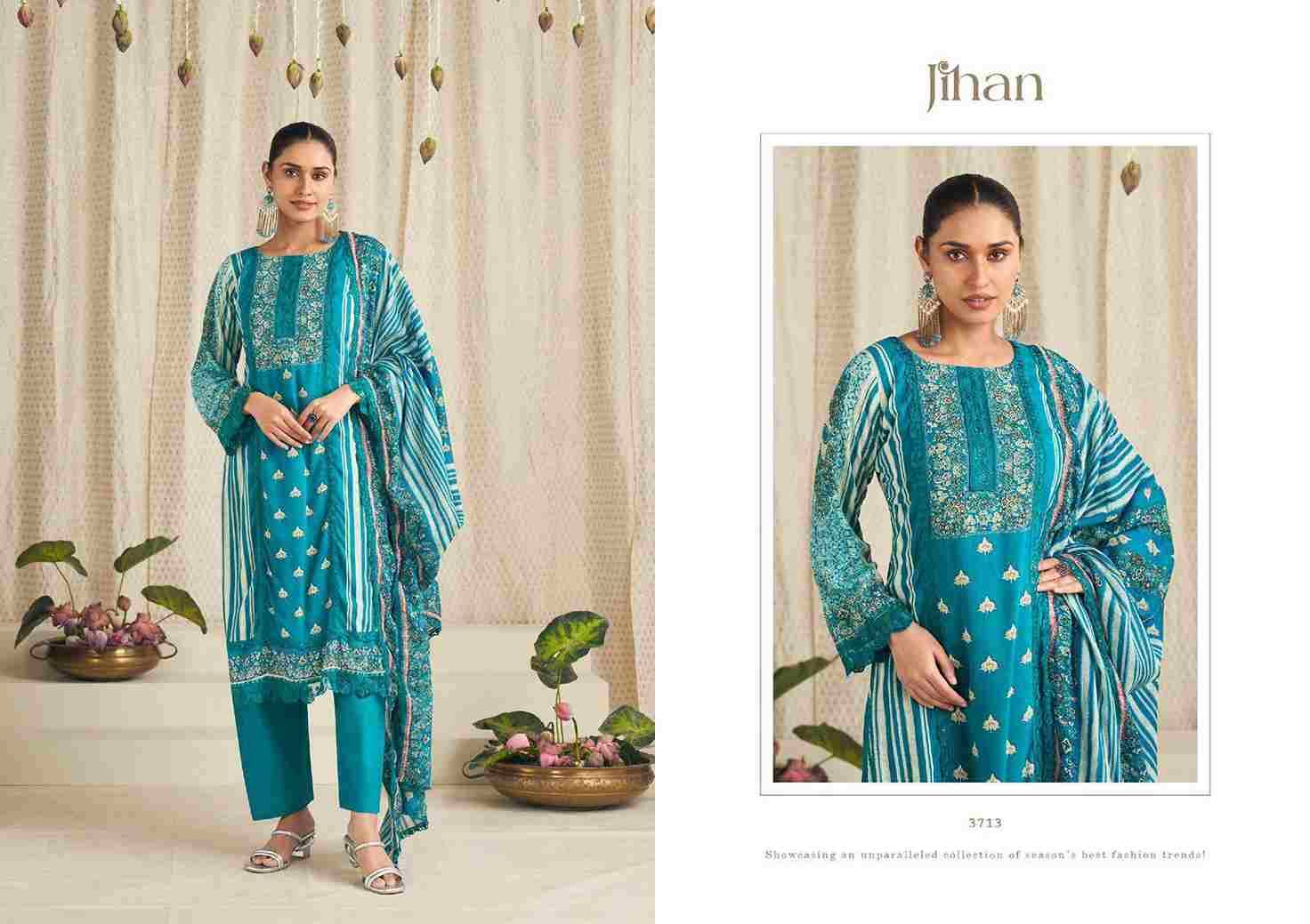 Bagh By Jihan 3710 To 3715 Series Designer Pakistani Suits Beautiful Fancy Stylish Colorful Party Wear & Occasional Wear Rayon Dresses At Wholesale Price
