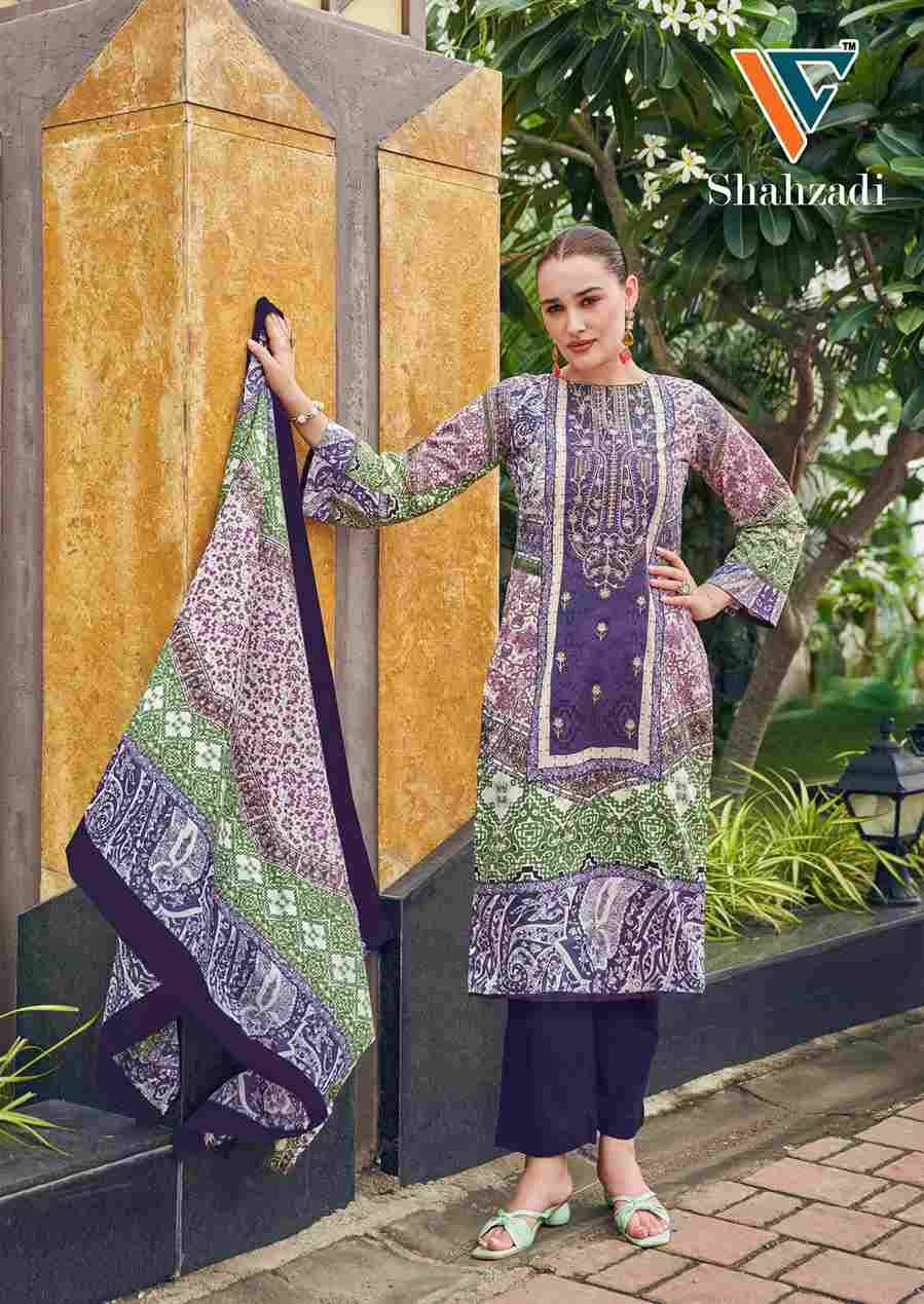 Shahzadi Vol-6 By Vandana Creation 1001 To 1008 Series Beautiful Festive Suits Stylish Fancy Colorful Casual Wear & Ethnic Wear Cotton Print Dresses At Wholesale Price