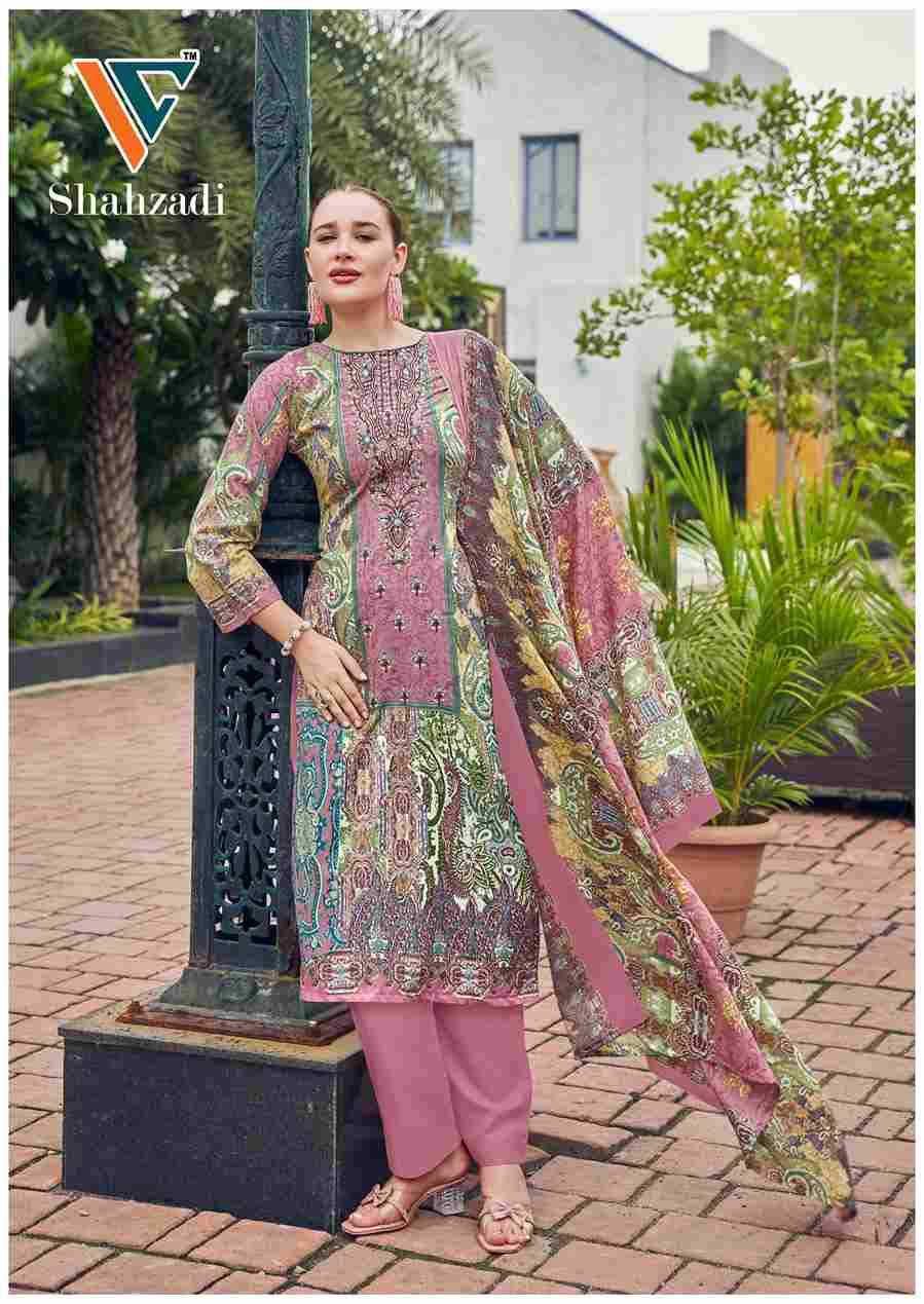 Shahzadi Vol-6 By Vandana Creation 1001 To 1008 Series Beautiful Festive Suits Stylish Fancy Colorful Casual Wear & Ethnic Wear Cotton Print Dresses At Wholesale Price