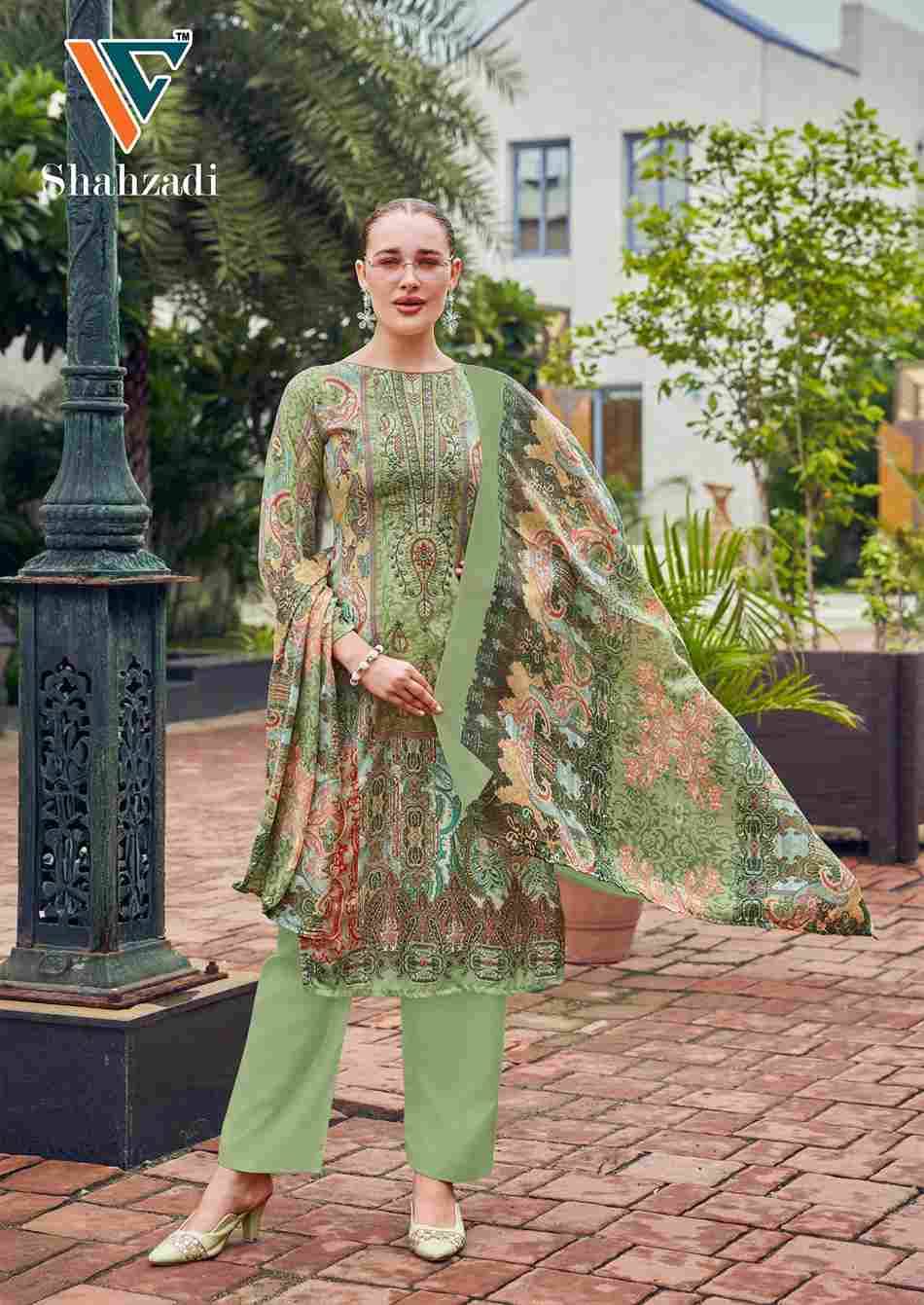 Shahzadi Vol-6 By Vandana Creation 1001 To 1008 Series Beautiful Festive Suits Stylish Fancy Colorful Casual Wear & Ethnic Wear Cotton Print Dresses At Wholesale Price