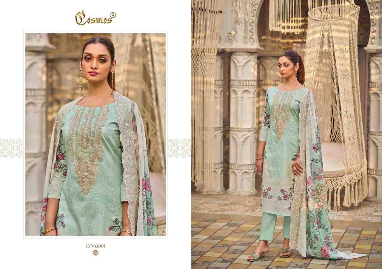 Needle Wonder Vol-1 Nx By Cosmos Beautiful Pakistani Suits Colorful Stylish Fancy Casual Wear & Ethnic Wear Lawn Cotton Embroidered Dresses At Wholesale Price