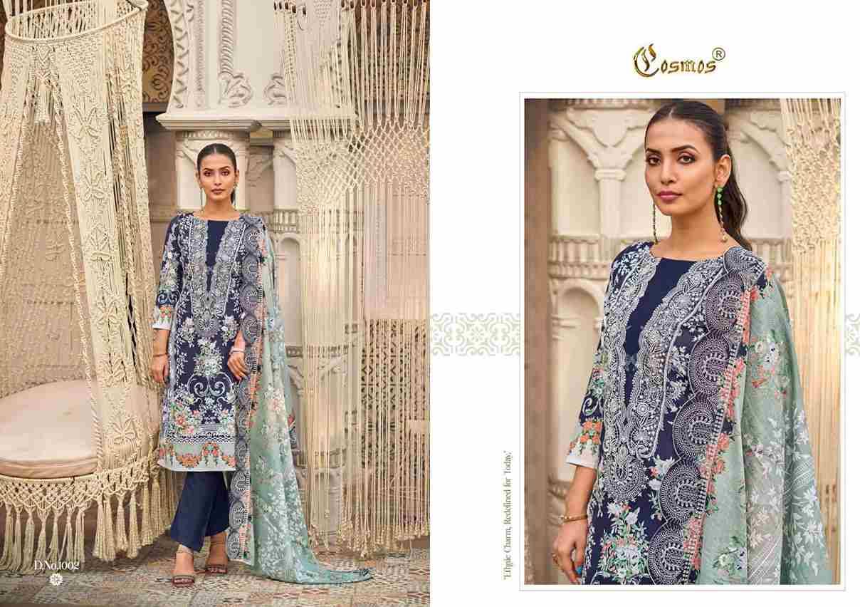 Needle Wonder Vol-1 Nx By Cosmos Beautiful Pakistani Suits Colorful Stylish Fancy Casual Wear & Ethnic Wear Lawn Cotton Embroidered Dresses At Wholesale Price