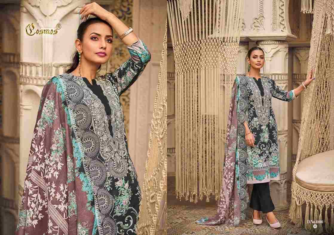Needle Wonder Vol-1 Nx By Cosmos Beautiful Pakistani Suits Colorful Stylish Fancy Casual Wear & Ethnic Wear Lawn Cotton Embroidered Dresses At Wholesale Price