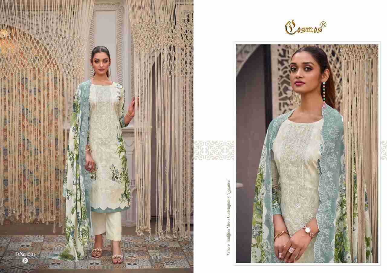Needle Wonder Vol-1 Nx By Cosmos Beautiful Pakistani Suits Colorful Stylish Fancy Casual Wear & Ethnic Wear Lawn Cotton Embroidered Dresses At Wholesale Price
