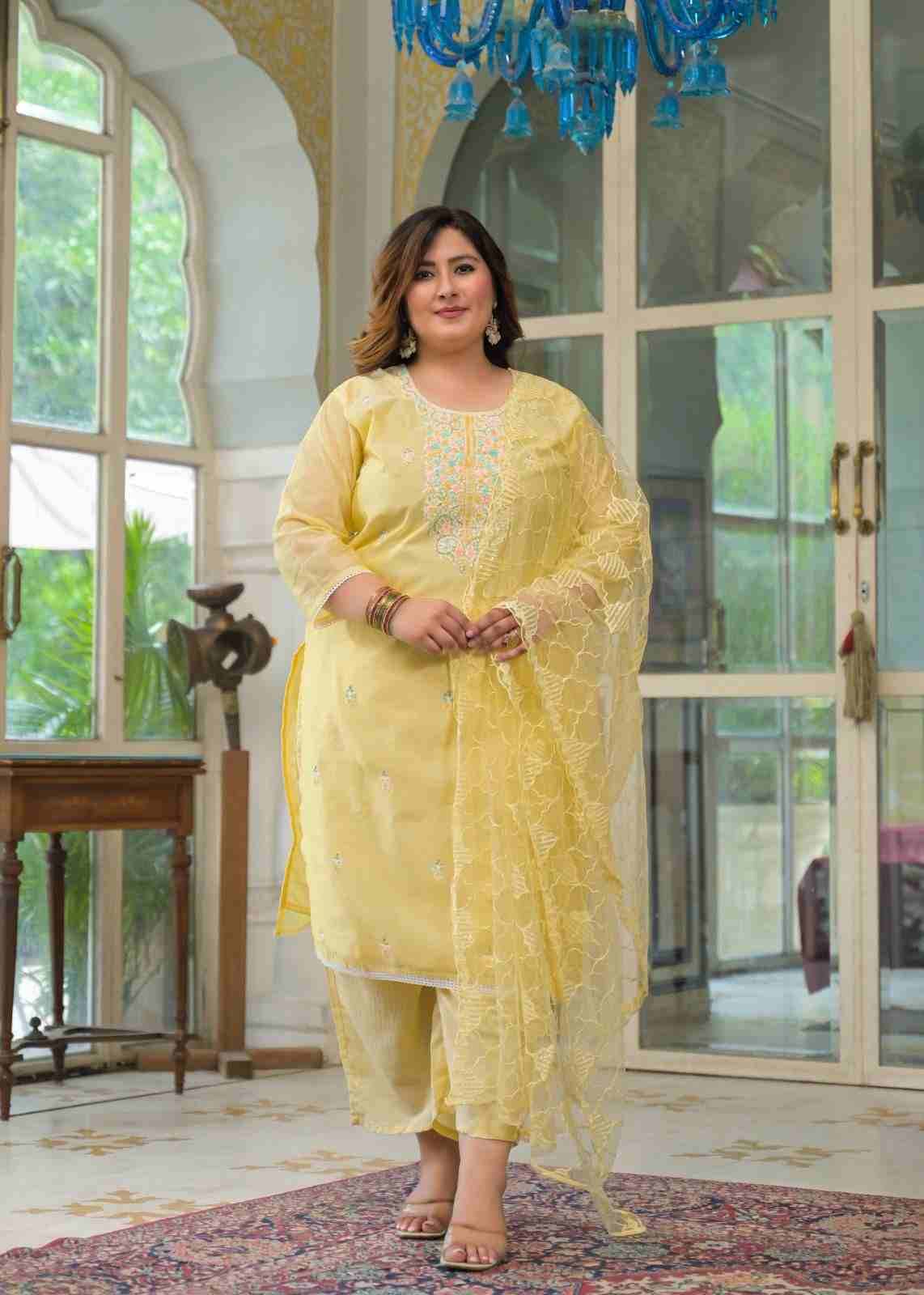 Bul Bul By Label Khoj Combo Set 101 To 104 Series Beautiful Festive Suits Stylish Fancy Colorful Casual Wear & Ethnic Wear Chanderi Dresses At Wholesale Price