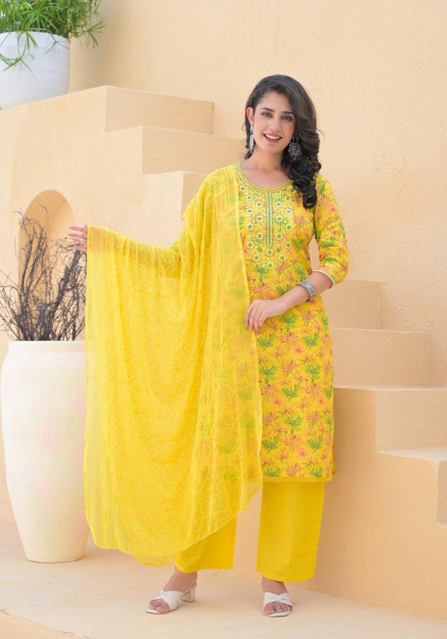 Sandhya By Label Khoj Combo Set 101 To 105 Series Beautiful Festive Suits Stylish Fancy Colorful Casual Wear & Ethnic Wear Cotton Dresses At Wholesale Price