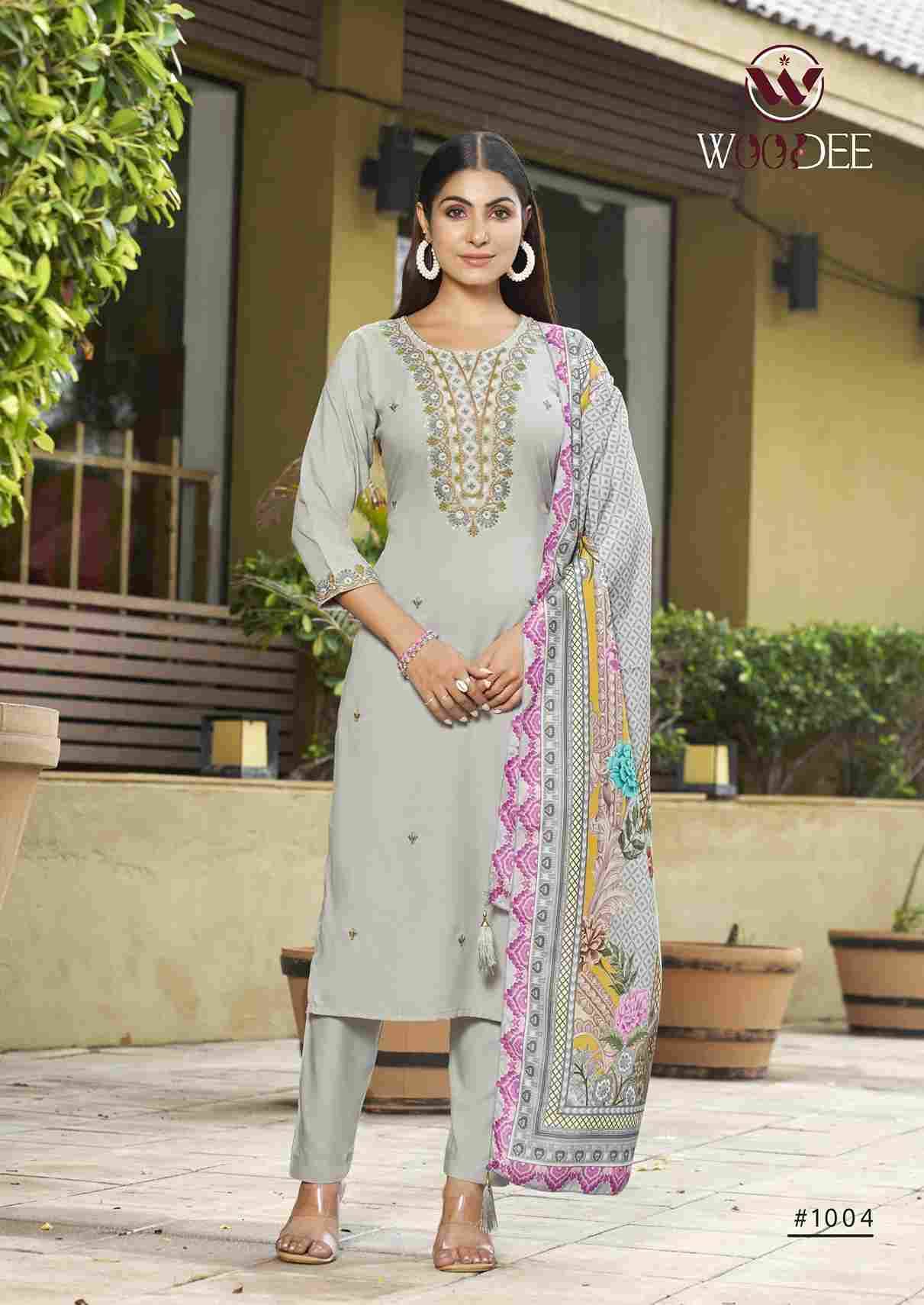 Apsara By Woodee 1001 To 1006 Series Designer Stylish Fancy Colorful Beautiful Party Wear & Ethnic Wear Collection Premium Rayon Dresses At Wholesale Price