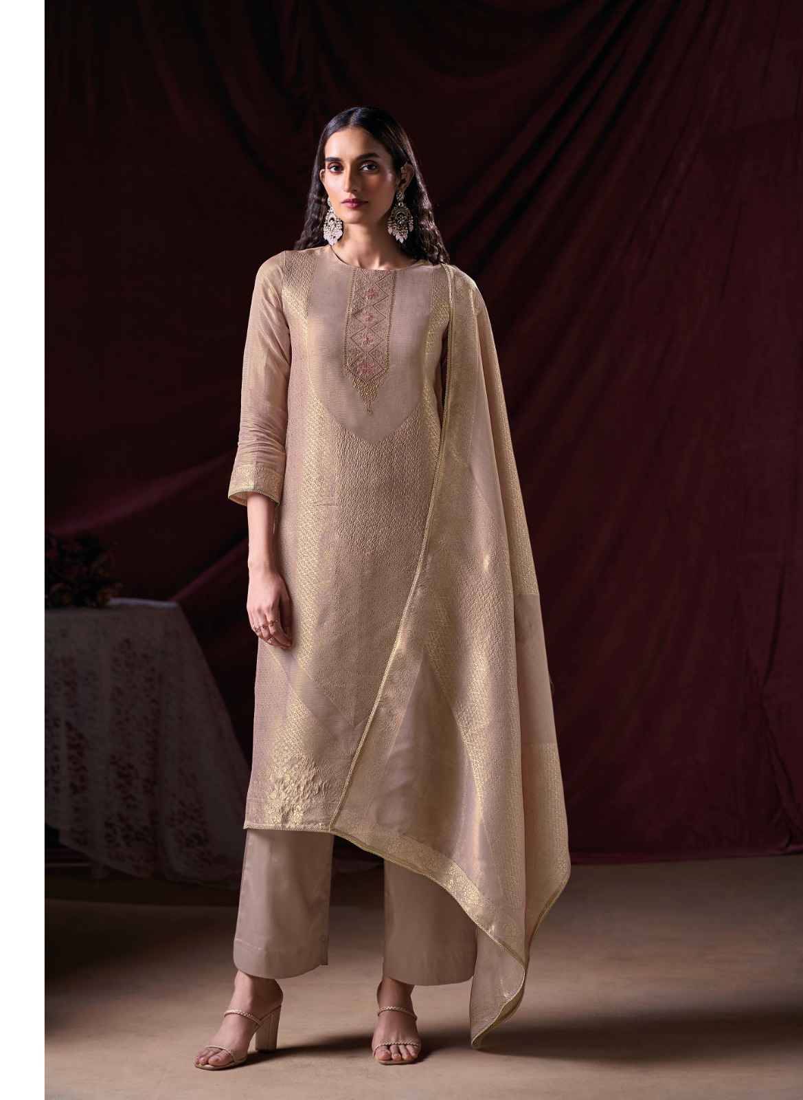 Arnisa By Ganga Fashion 2297 To 2302 Series Beautiful Festive Suits Colorful Stylish Fancy Casual Wear & Ethnic Wear Pure Bemberg Silk Dresses At Wholesale Price