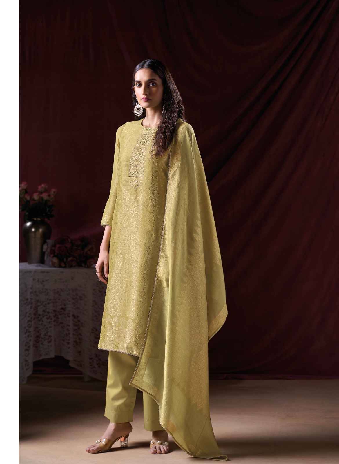 Arnisa By Ganga Fashion 2297 To 2302 Series Beautiful Festive Suits Colorful Stylish Fancy Casual Wear & Ethnic Wear Pure Bemberg Silk Dresses At Wholesale Price