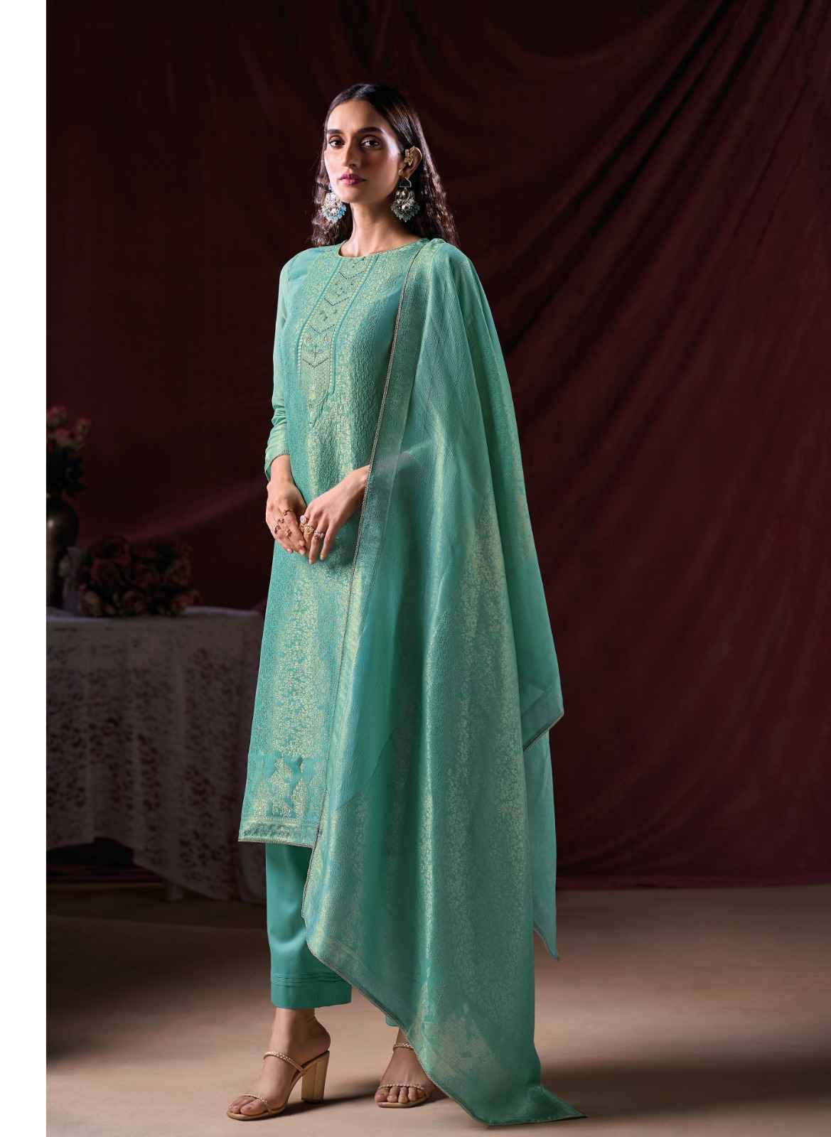 Arnisa By Ganga Fashion 2297 To 2302 Series Beautiful Festive Suits Colorful Stylish Fancy Casual Wear & Ethnic Wear Pure Bemberg Silk Dresses At Wholesale Price