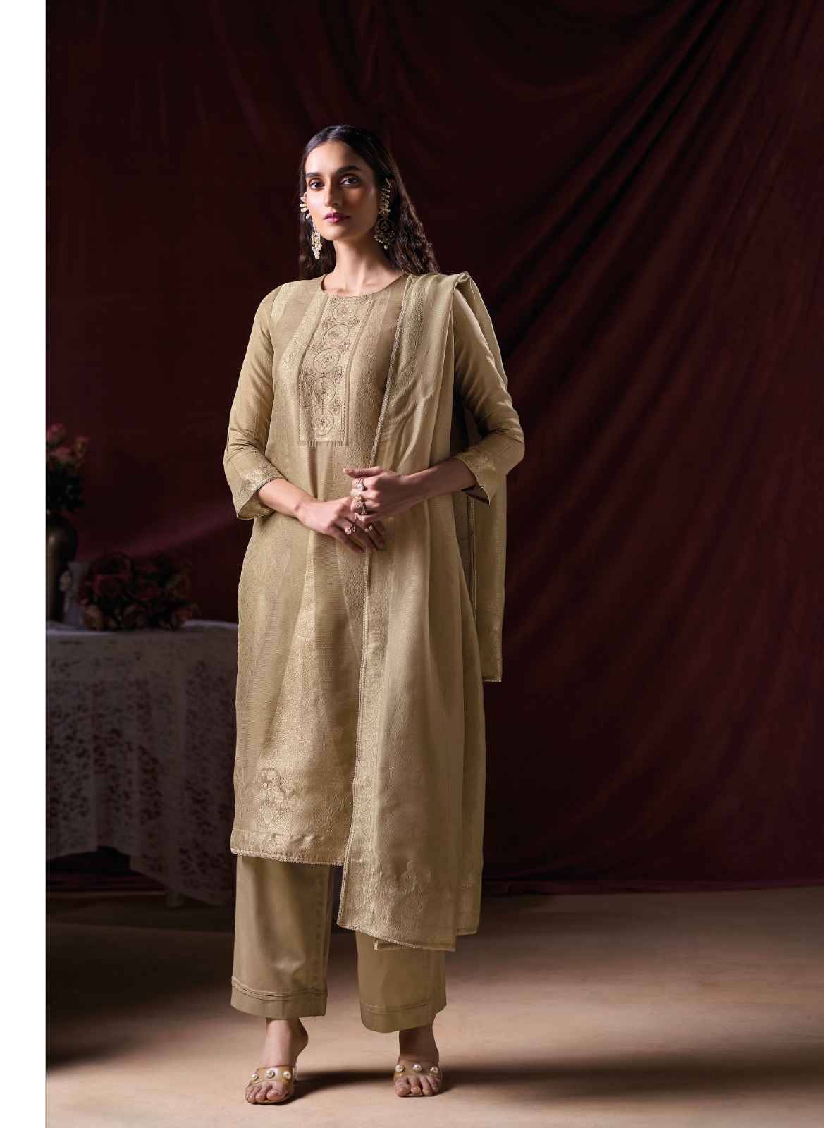 Arnisa By Ganga Fashion 2297 To 2302 Series Beautiful Festive Suits Colorful Stylish Fancy Casual Wear & Ethnic Wear Pure Bemberg Silk Dresses At Wholesale Price