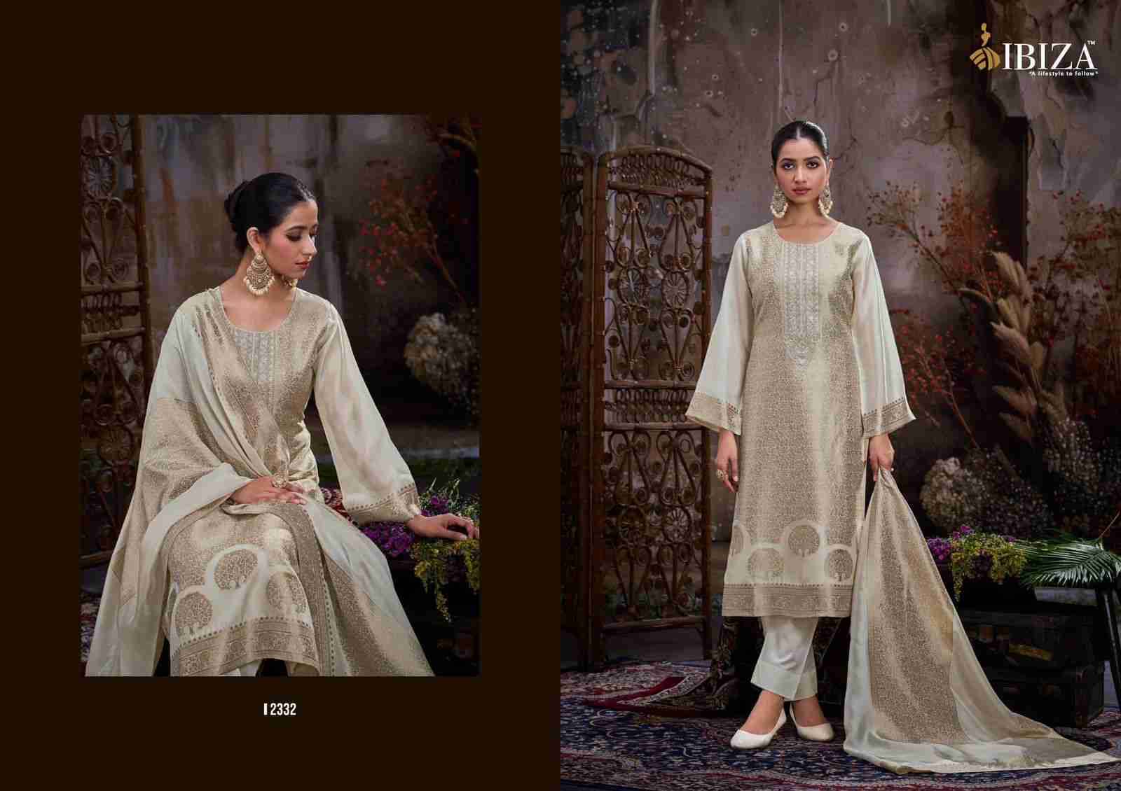 Sakhi Vol-11 By Ibiza 2331 To 2334 Series Designer Festive Suits Beautiful Fancy Stylish Colorful Party Wear & Occasional Wear Pure Silk Jacquard Dresses At Wholesale Price