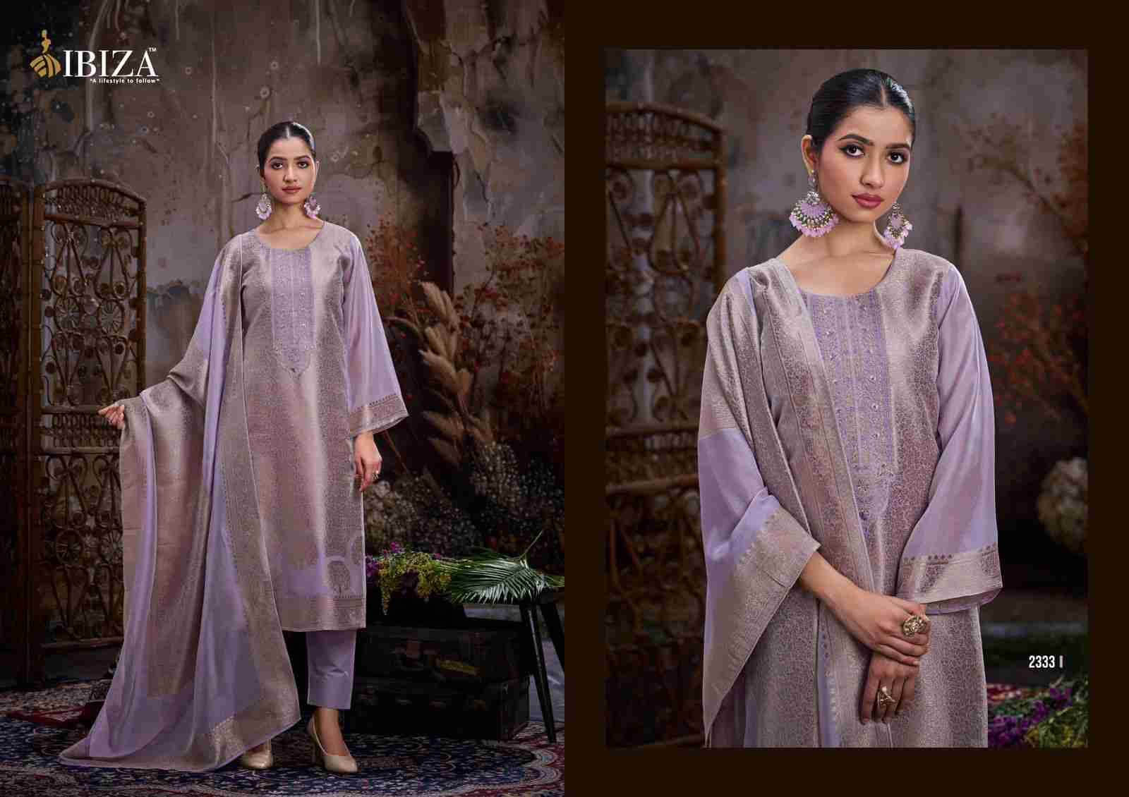 Sakhi Vol-11 By Ibiza 2331 To 2334 Series Designer Festive Suits Beautiful Fancy Stylish Colorful Party Wear & Occasional Wear Pure Silk Jacquard Dresses At Wholesale Price
