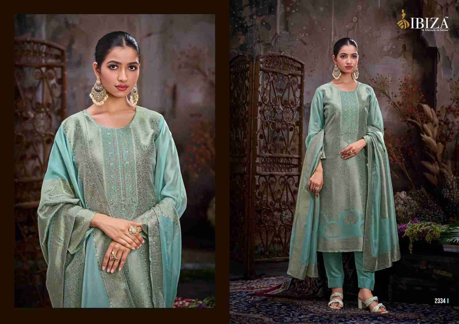 Sakhi Vol-11 By Ibiza 2331 To 2334 Series Designer Festive Suits Beautiful Fancy Stylish Colorful Party Wear & Occasional Wear Pure Silk Jacquard Dresses At Wholesale Price