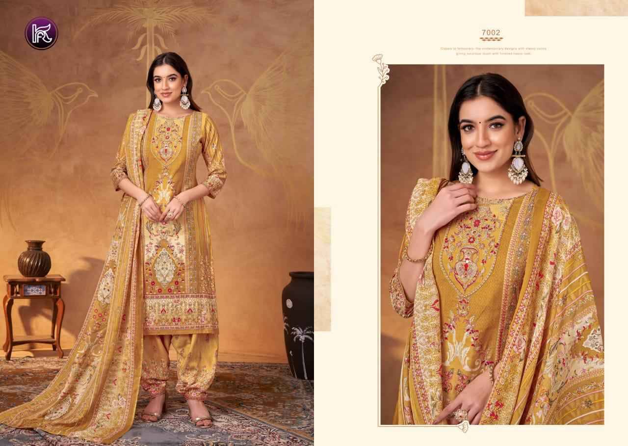 Sayuri By Kala Fashion 7001 To 7006 Series Festive Suits Beautiful Fancy Colorful Stylish Party Wear & Occasional Wear Pure Modal Dresses At Wholesale Price