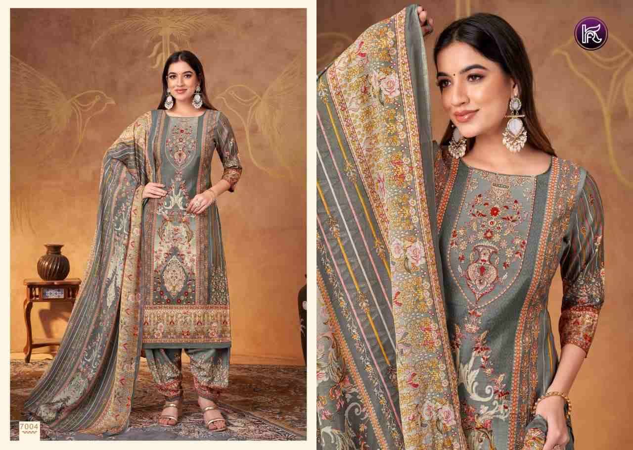 Sayuri By Kala Fashion 7001 To 7006 Series Festive Suits Beautiful Fancy Colorful Stylish Party Wear & Occasional Wear Pure Modal Dresses At Wholesale Price