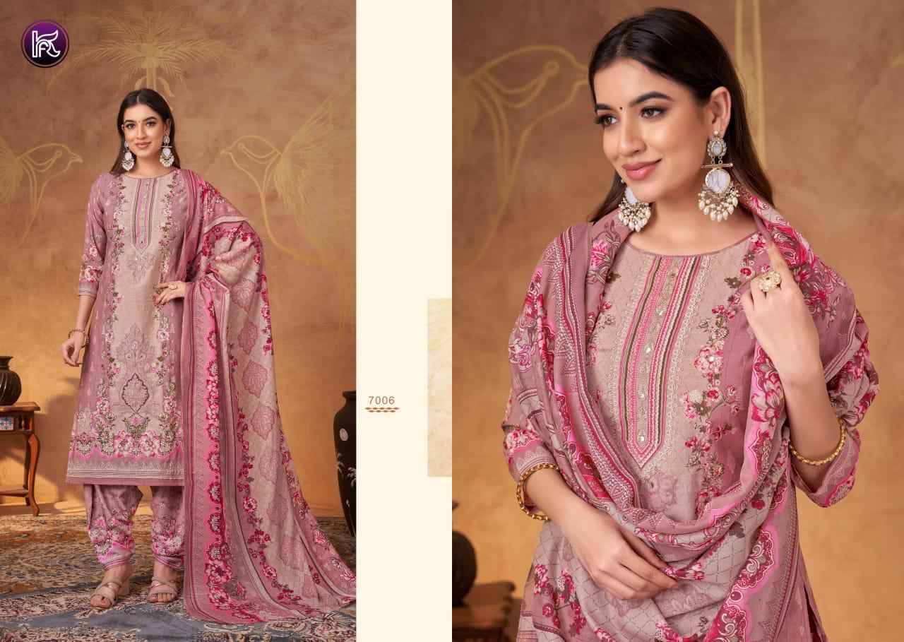 Sayuri By Kala Fashion 7001 To 7006 Series Festive Suits Beautiful Fancy Colorful Stylish Party Wear & Occasional Wear Pure Modal Dresses At Wholesale Price