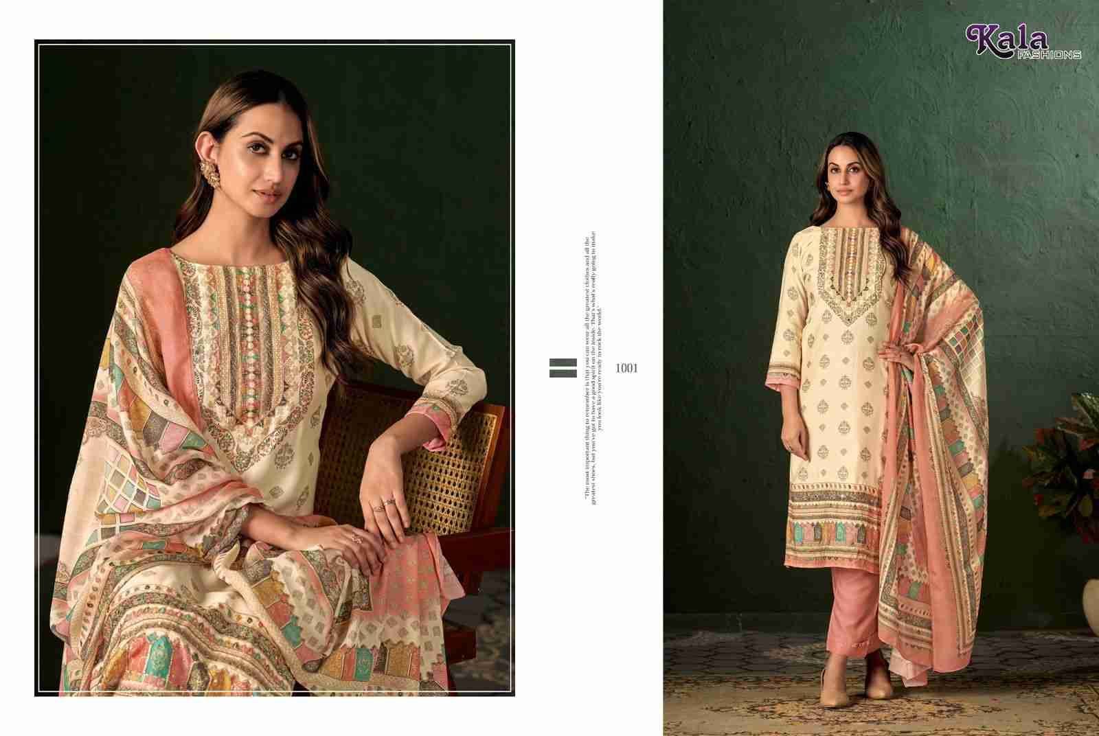 Ananya By Kala Fashion 1001 To 1004 Series Festive Suits Beautiful Fancy Colorful Stylish Party Wear & Occasional Wear Pure Muslin Dresses At Wholesale Price