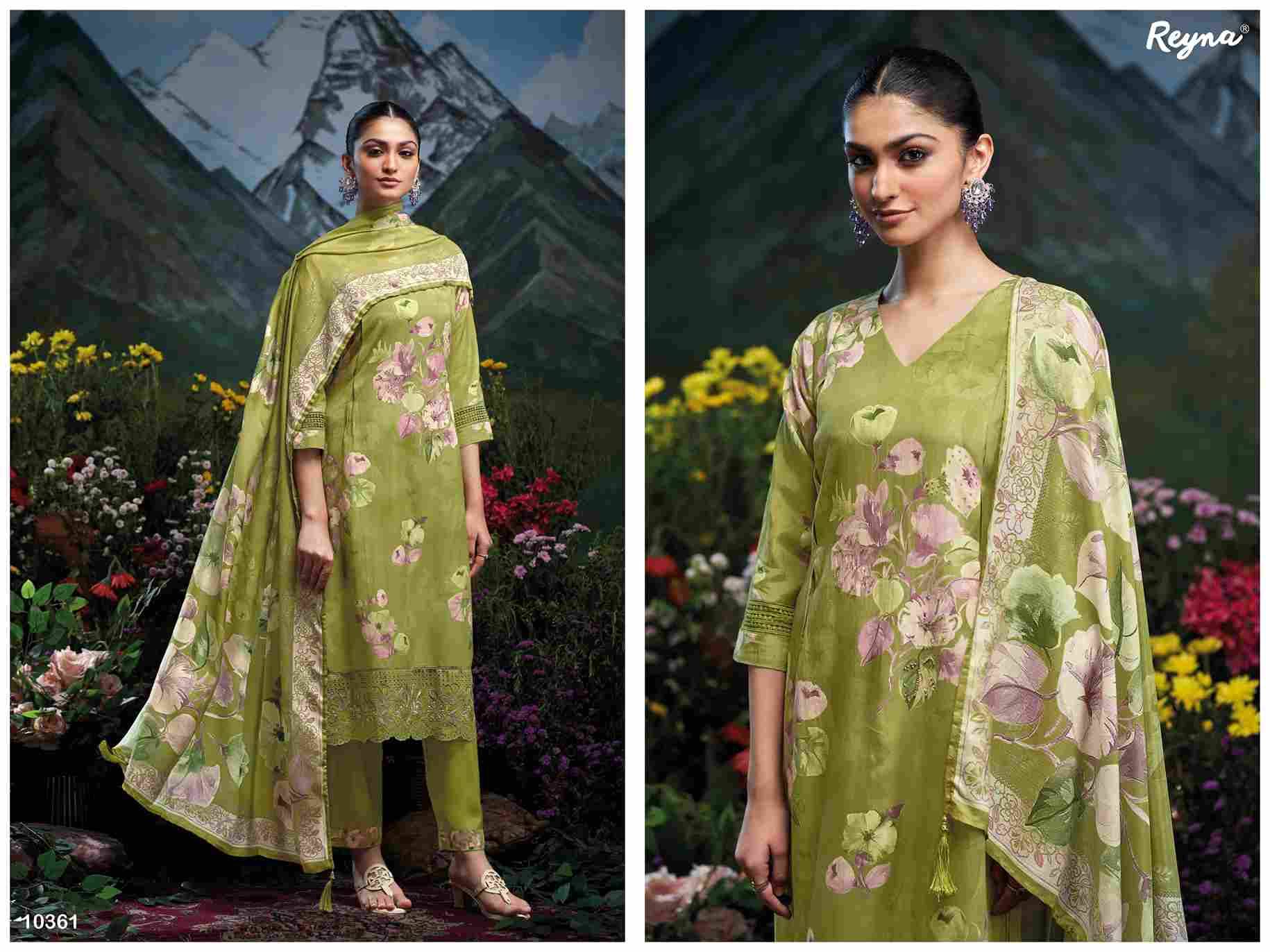 Miele By Reyna 10360 To 10363 Series Designer Stylish Fancy Colorful Beautiful Party Wear & Ethnic Wear Collection Bemberg Silk Tops At Wholesale Price