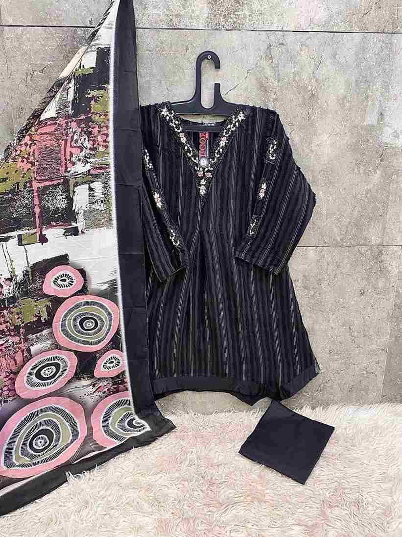 Hoor Tex Hit Design HF-209 Colours By Hoor Tex HF-209-A To HF-209-E Series Designer Festive Pakistani Suits Collection Beautiful Stylish Fancy Colorful Party Wear & Occasional Wear Heavy Imported Dresses At Wholesale Price
