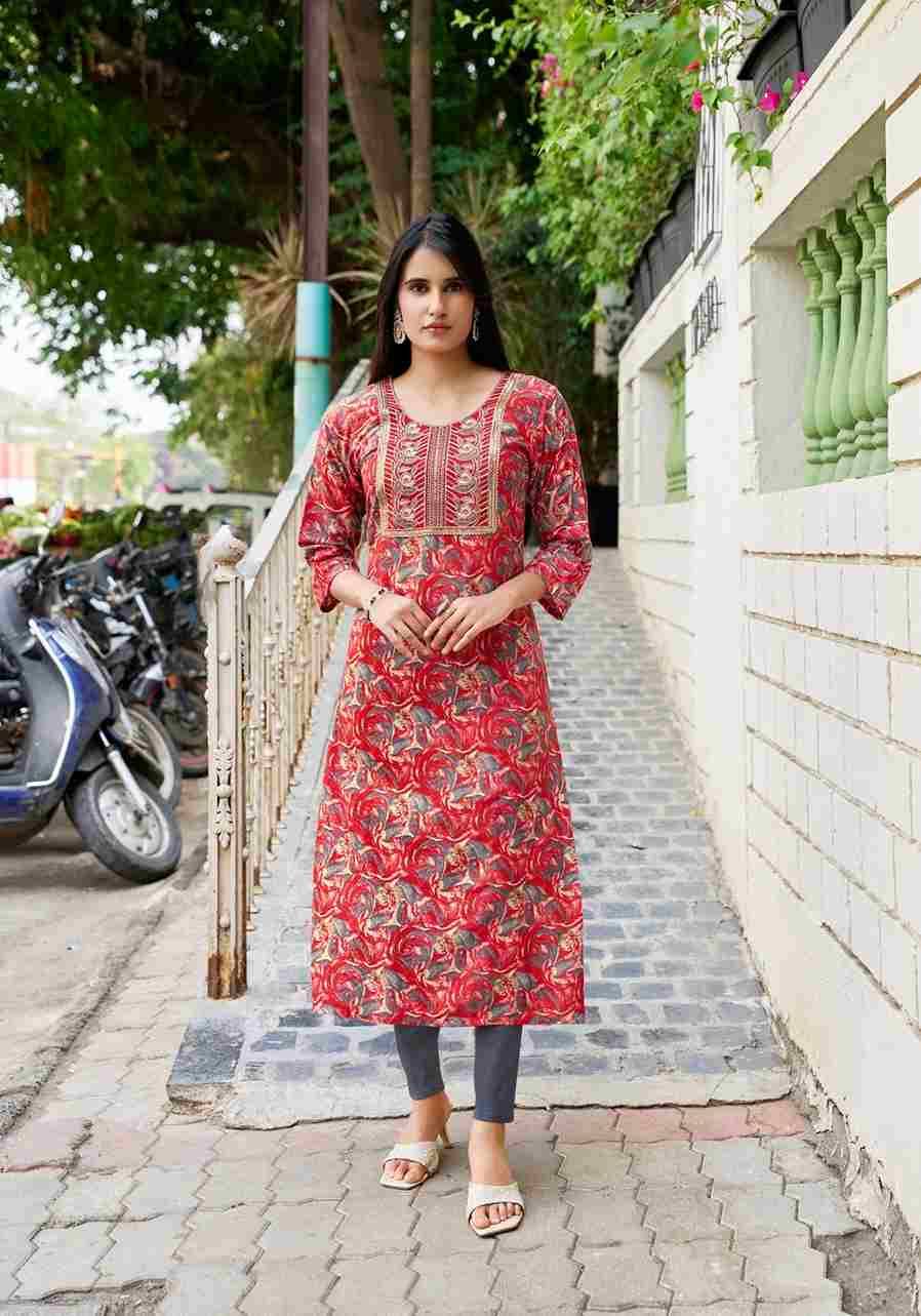 Charming Vol-2 By Vaniska 2001 To 2008 Series Designer Stylish Fancy Colorful Beautiful Party Wear & Ethnic Wear Collection Rayon Print Kurtis At Wholesale Price