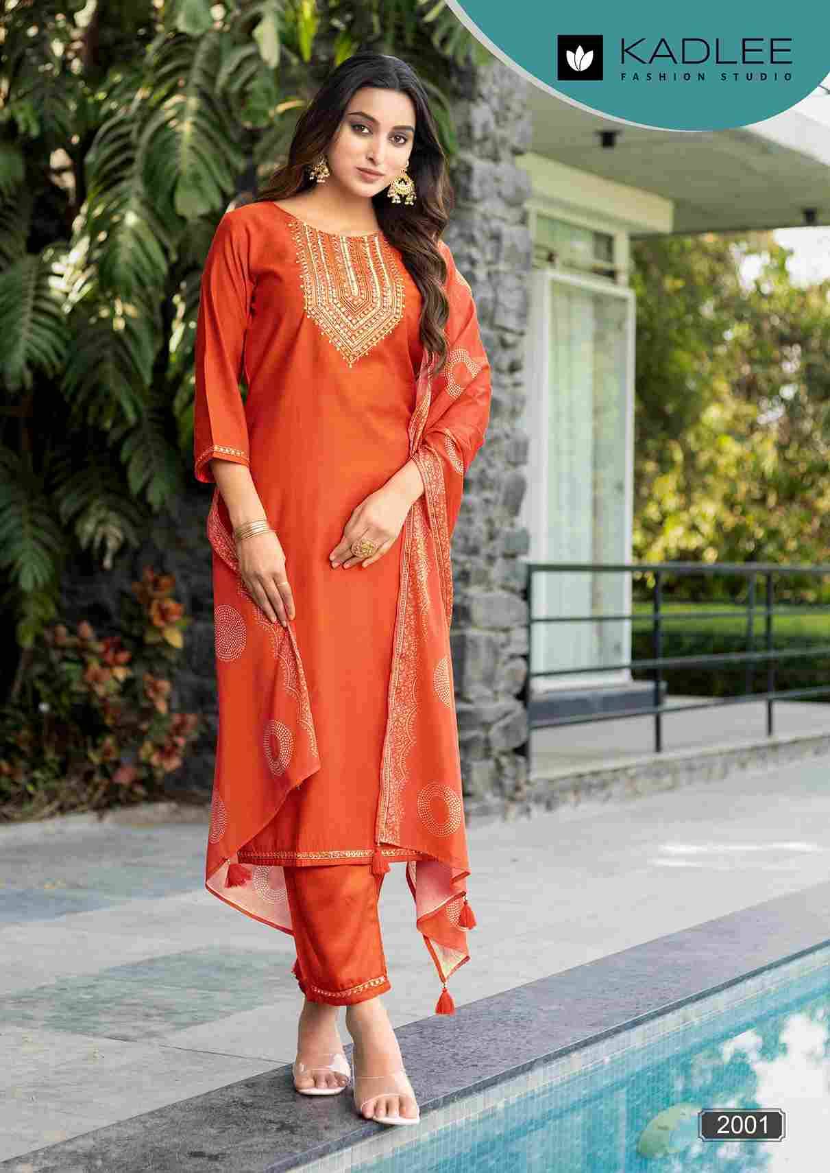 Fitoor By Kadlee 2001 To 2006 Series Beautiful Festive Suits Colorful Stylish Fancy Casual Wear & Ethnic Wear Silk With Work Dresses At Wholesale Price