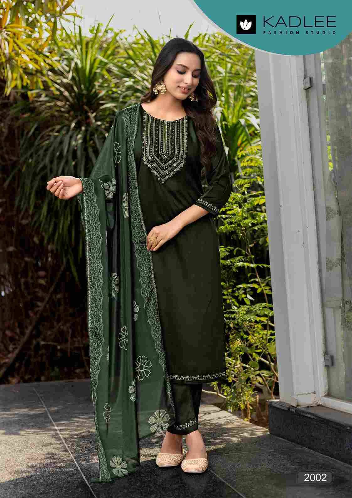 Fitoor By Kadlee 2001 To 2006 Series Beautiful Festive Suits Colorful Stylish Fancy Casual Wear & Ethnic Wear Silk With Work Dresses At Wholesale Price