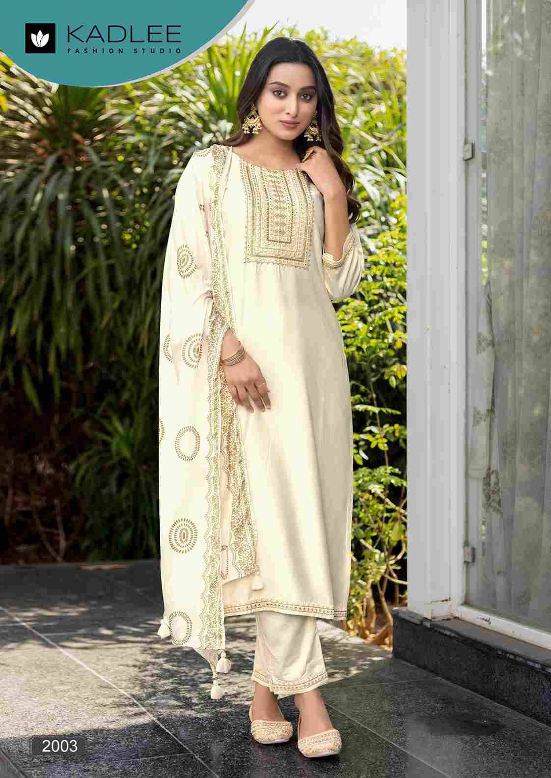 Fitoor By Kadlee 2001 To 2006 Series Beautiful Festive Suits Colorful Stylish Fancy Casual Wear & Ethnic Wear Silk With Work Dresses At Wholesale Price