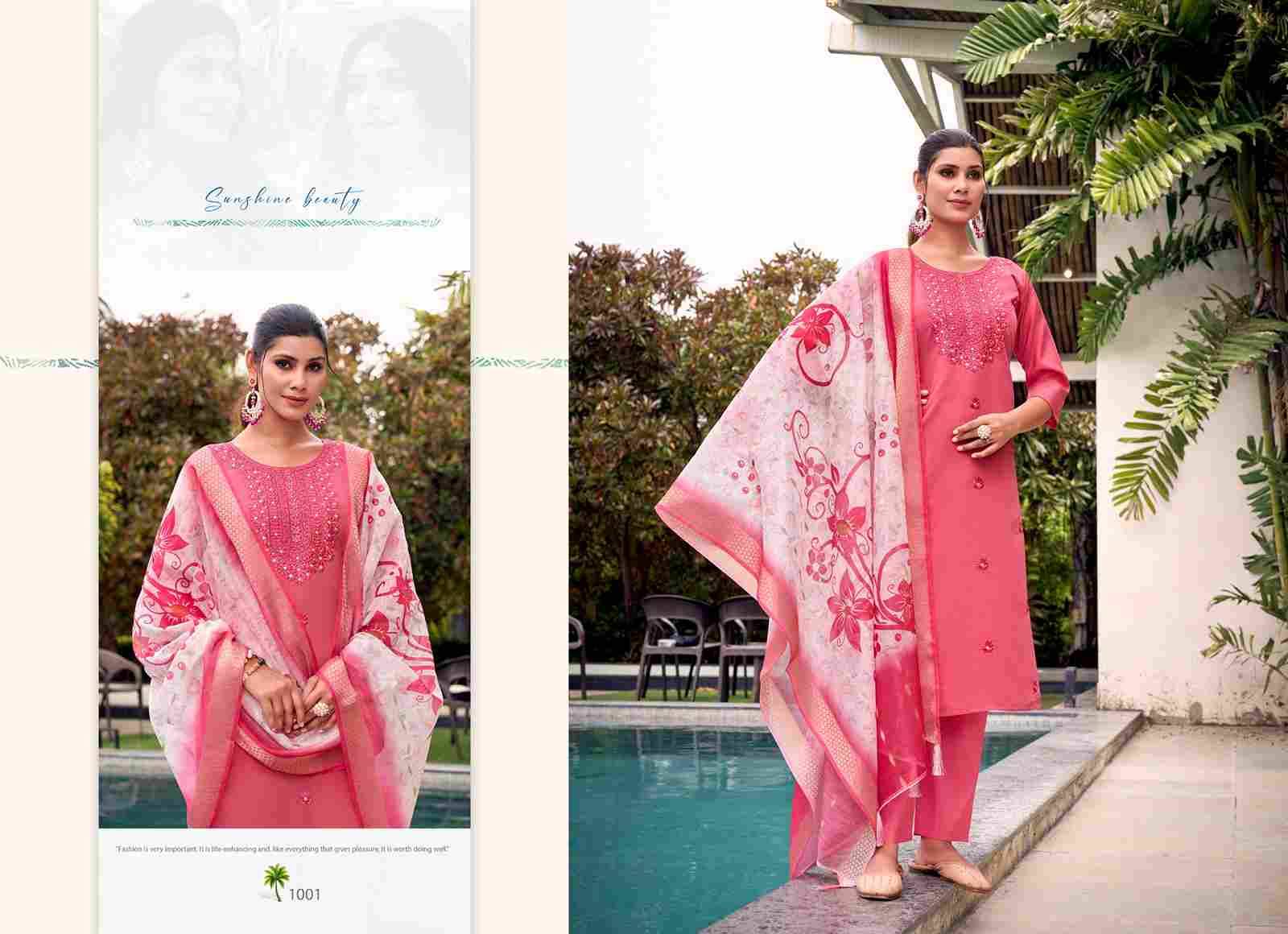 Shahar By Ashwath Trendz 1001 To 1006 Series Beautiful Festive Suits Colorful Stylish Fancy Casual Wear & Ethnic Wear Roman Silk With Work Dresses At Wholesale Price