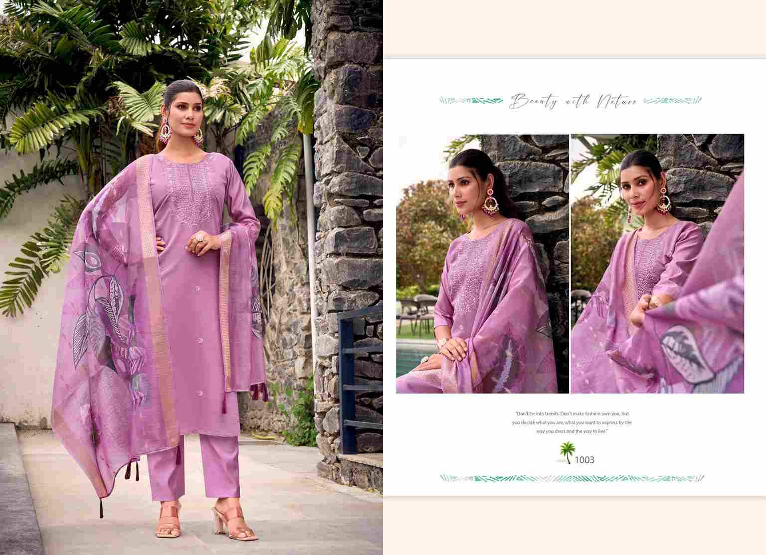 Shahar By Ashwath Trendz 1001 To 1006 Series Beautiful Festive Suits Colorful Stylish Fancy Casual Wear & Ethnic Wear Roman Silk With Work Dresses At Wholesale Price