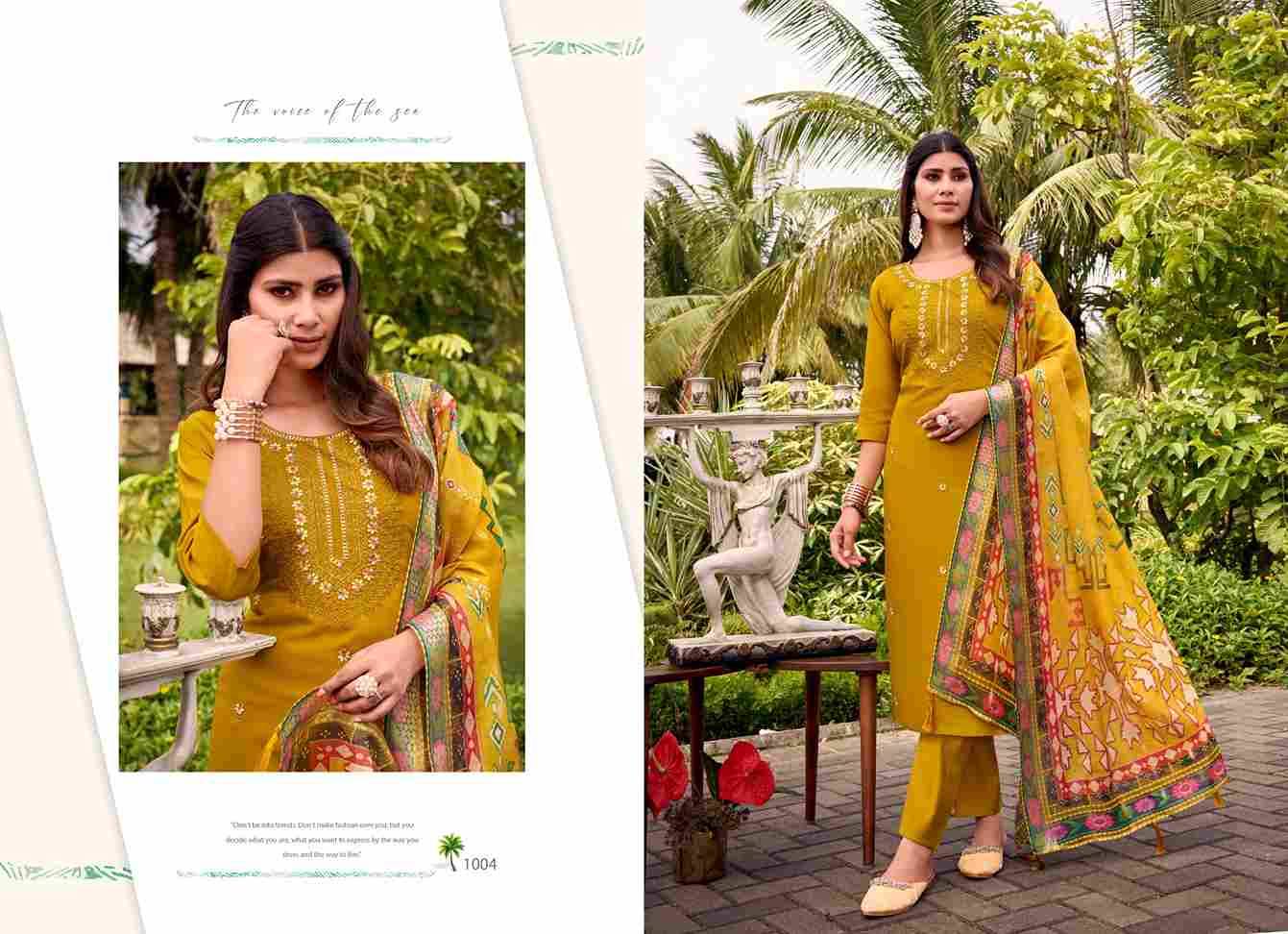 Shahar By Ashwath Trendz 1001 To 1006 Series Beautiful Festive Suits Colorful Stylish Fancy Casual Wear & Ethnic Wear Roman Silk With Work Dresses At Wholesale Price