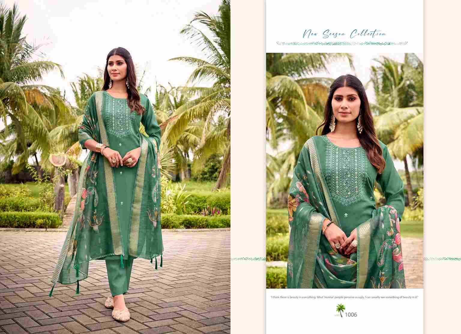 Shahar By Ashwath Trendz 1001 To 1006 Series Beautiful Festive Suits Colorful Stylish Fancy Casual Wear & Ethnic Wear Roman Silk With Work Dresses At Wholesale Price