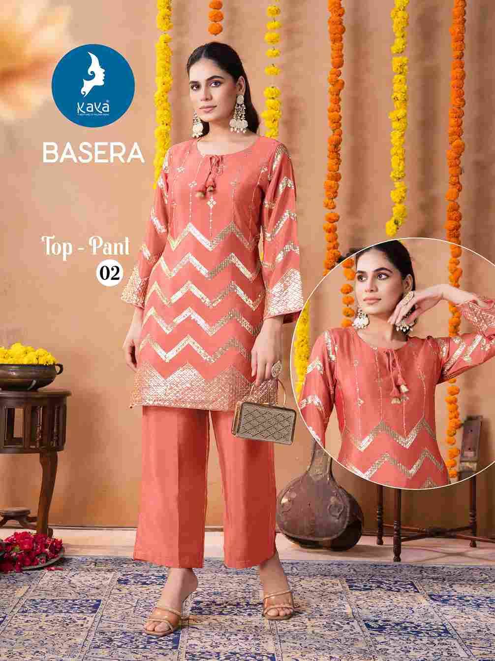 Basera By Kaya 01 To 06 Series Designer Stylish Fancy Colorful Beautiful Party Wear & Ethnic Wear Collection Chinnon Co-Ord At Wholesale Price