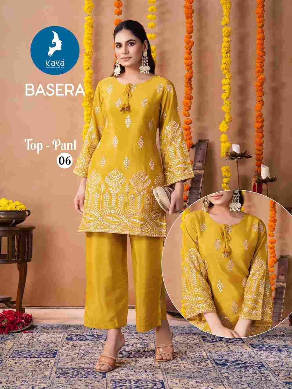Basera By Kaya 01 To 06 Series Designer Stylish Fancy Colorful Beautiful Party Wear & Ethnic Wear Collection Chinnon Co-Ord At Wholesale Price