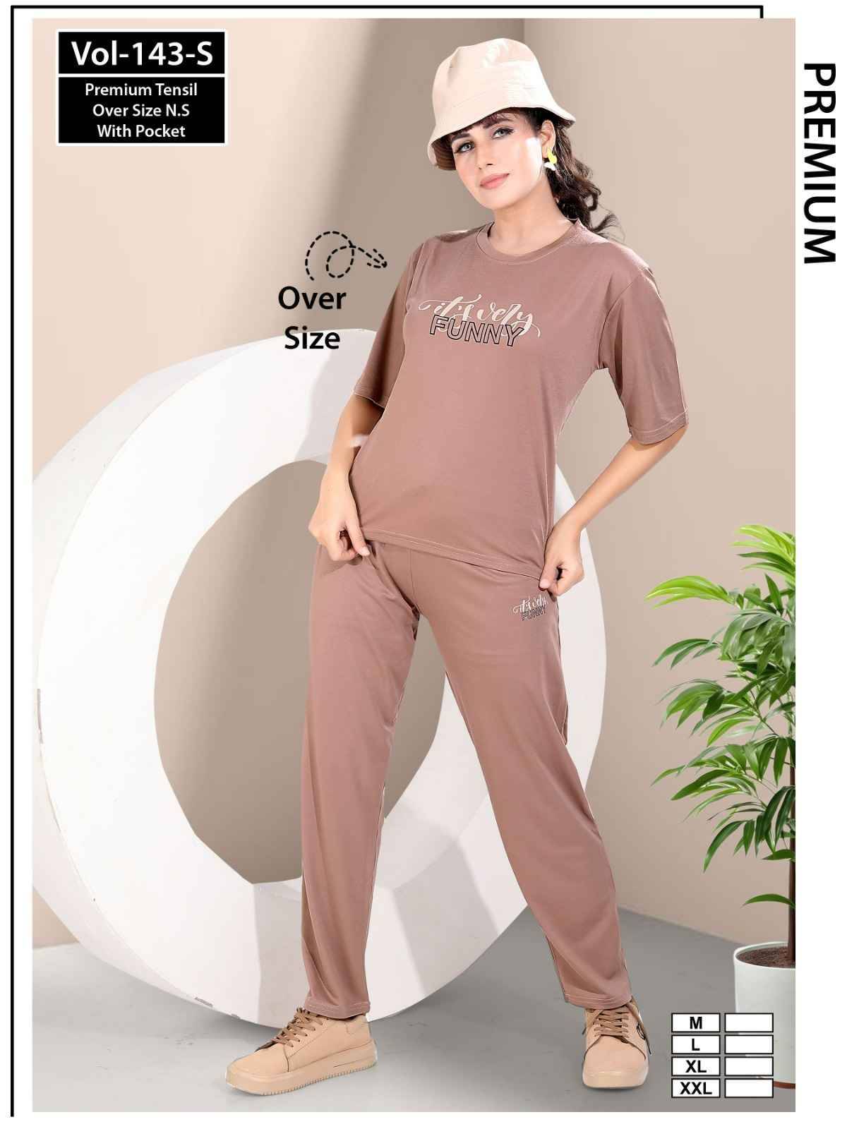 Vol-143-S By Kaamiri 143-A To 143-F Series Designer Stylish Fancy Colorful Beautiful Party Wear & Ethnic Wear Collection Heavy Tencil Co-Ord At Wholesale Price