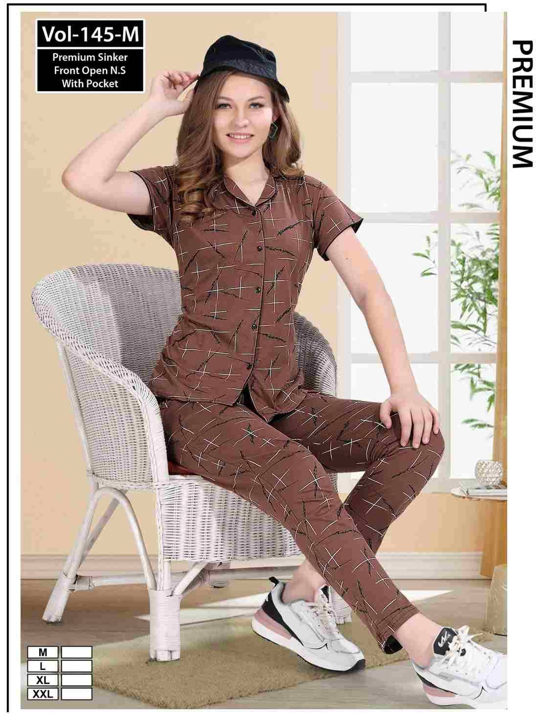 Vol-145-M By Kaamiri 145-A To 145-F Series Designer Stylish Fancy Colorful Beautiful Party Wear & Ethnic Wear Collection Heavy Hosiery Cotton Co-Ord At Wholesale Price