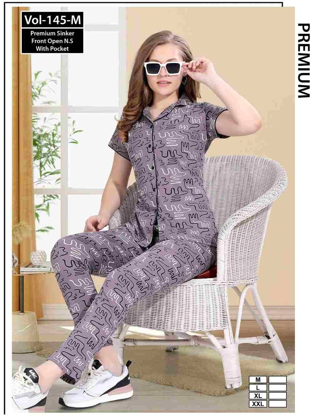 Vol-145-M By Kaamiri 145-A To 145-F Series Designer Stylish Fancy Colorful Beautiful Party Wear & Ethnic Wear Collection Heavy Hosiery Cotton Co-Ord At Wholesale Price