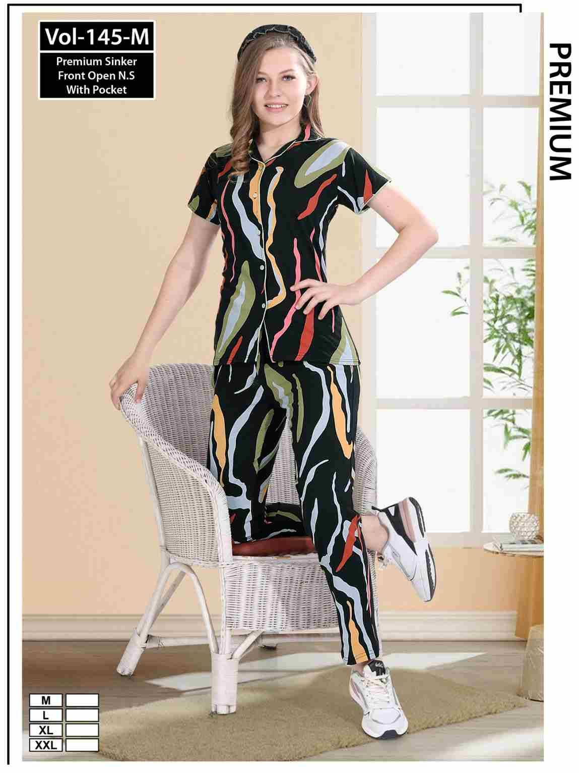 Vol-145-M By Kaamiri 145-A To 145-F Series Designer Stylish Fancy Colorful Beautiful Party Wear & Ethnic Wear Collection Heavy Hosiery Cotton Co-Ord At Wholesale Price