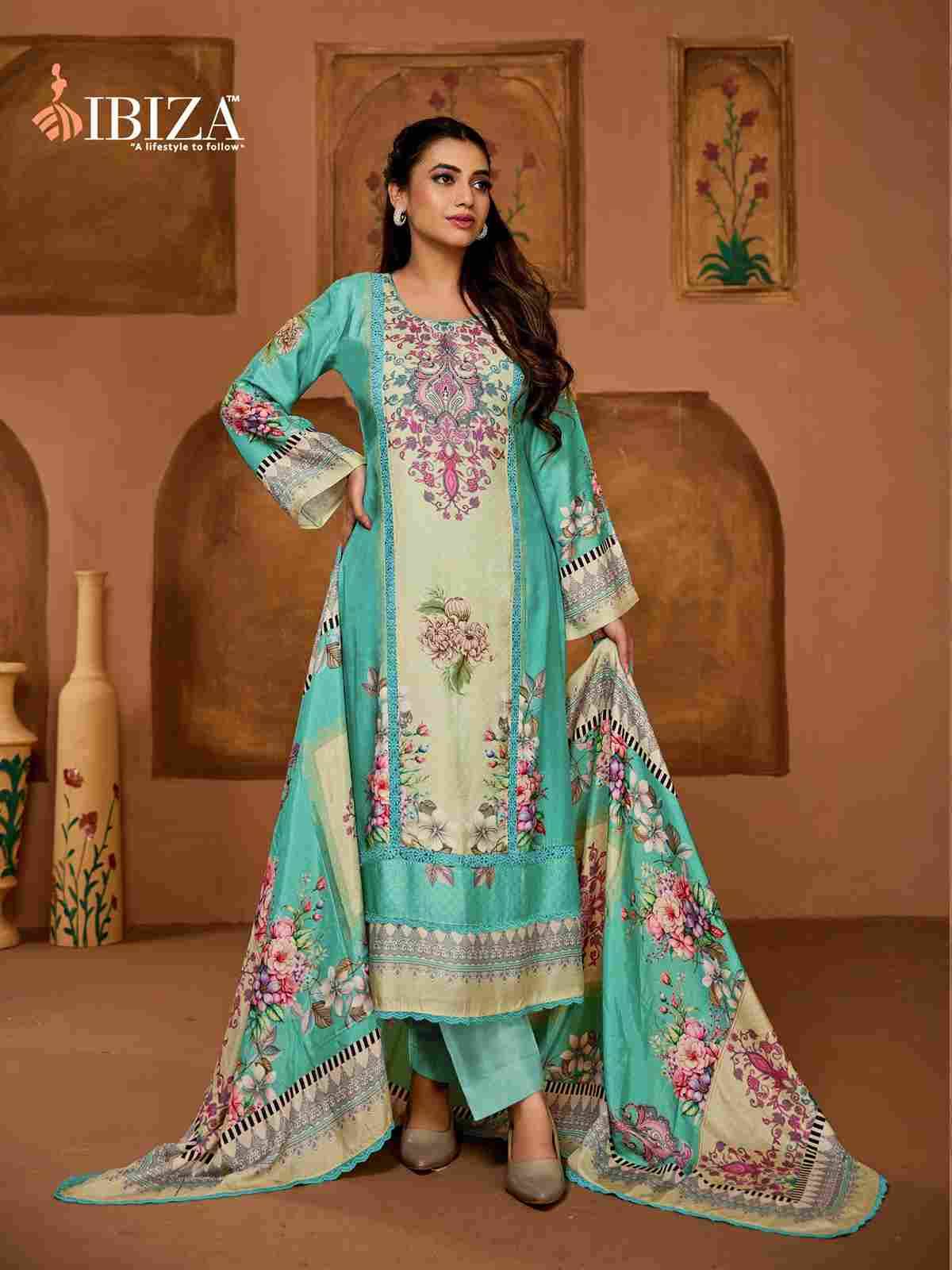 Riyasat Vol-10 By Ibiza 15980 To 15983 Series Designer Festive Suits Beautiful Fancy Stylish Colorful Party Wear & Occasional Wear Pure Bemberg Muslin Jacquard Dresses At Wholesale Price