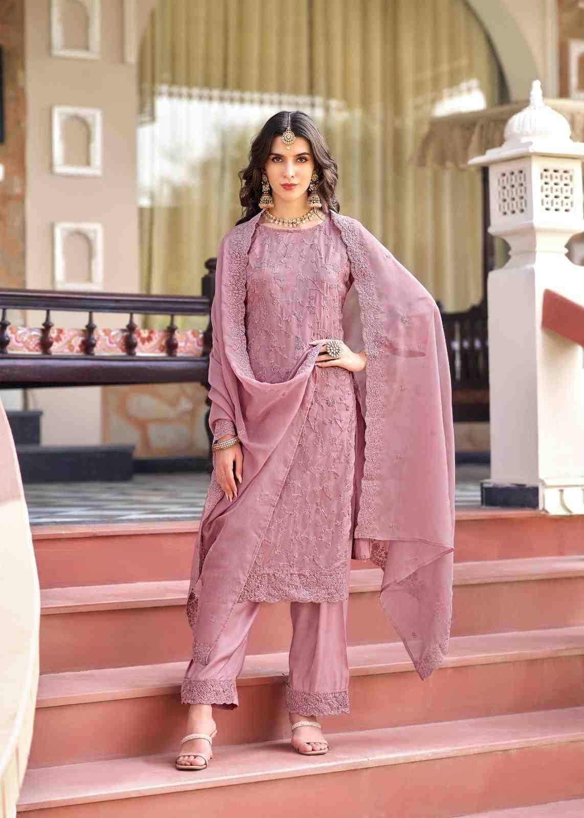 Rumi By Bela Fashion 8055 To 8060 Series Beautiful Suits Colorful Stylish Fancy Casual Wear & Ethnic Wear Organza Dresses At Wholesale Price