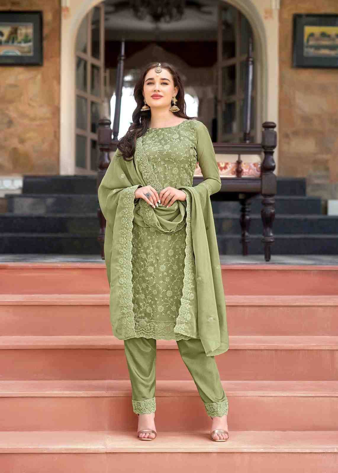 Rumi By Bela Fashion 8055 To 8060 Series Beautiful Suits Colorful Stylish Fancy Casual Wear & Ethnic Wear Organza Dresses At Wholesale Price