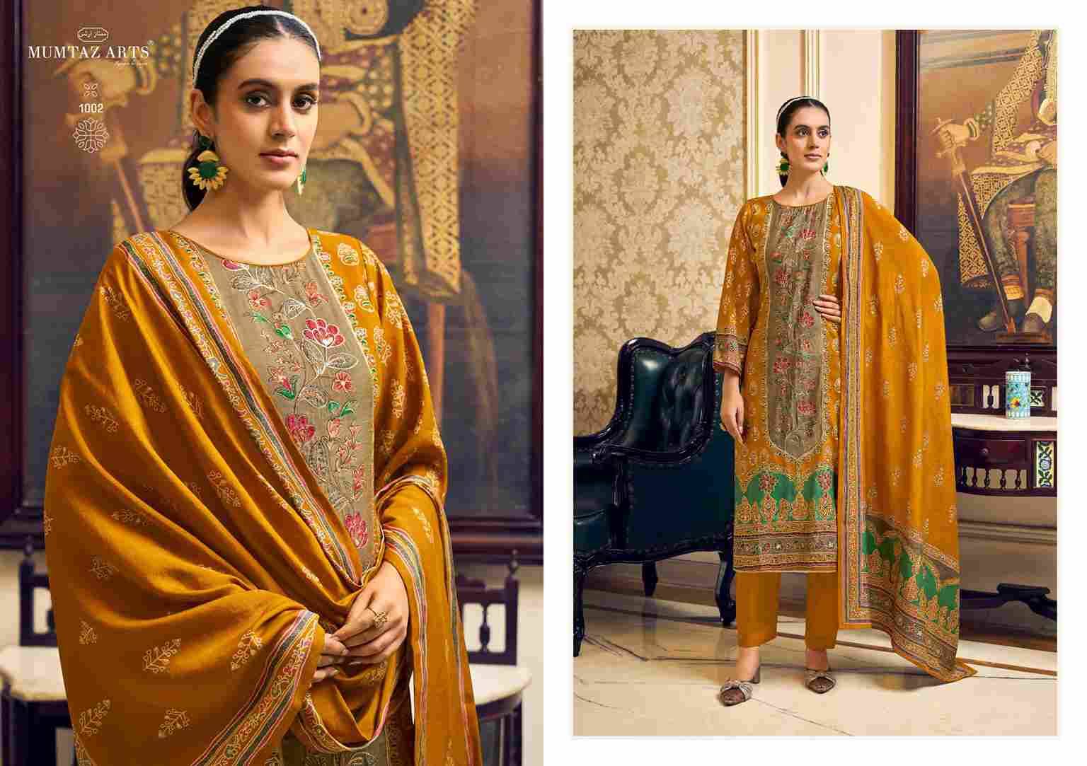 Barkha By Mumtaz Arts 1001 To 1004 Series Beautiful Festive Suits Colorful Stylish Fancy Casual Wear & Ethnic Wear Pure Viscose Muslin Print Dresses At Wholesale Price