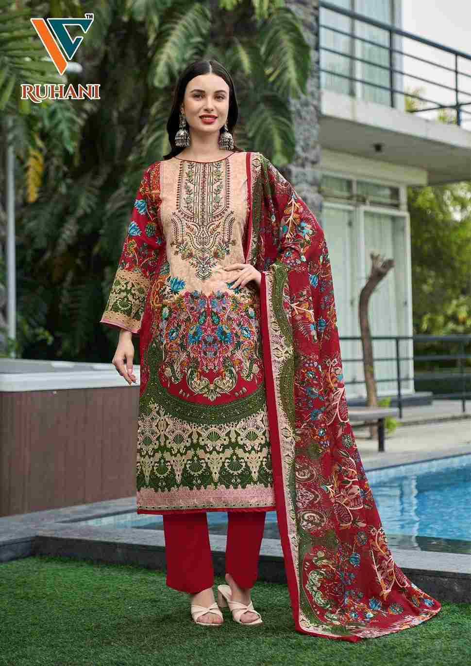 Ruhani Vol-31 By Vandana Creation 3101 To 3108 Series Beautiful Festive Suits Stylish Fancy Colorful Casual Wear & Ethnic Wear Cotton Print Dresses At Wholesale Price