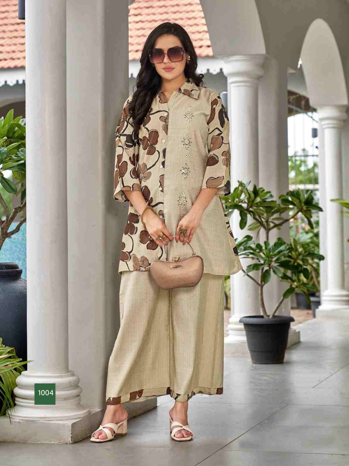 Lily Vol-2 By Sankheswer 1001 To 1006 Series Designer Stylish Fancy Colorful Beautiful Party Wear & Ethnic Wear Collection Vertican Co-Ord At Wholesale Price